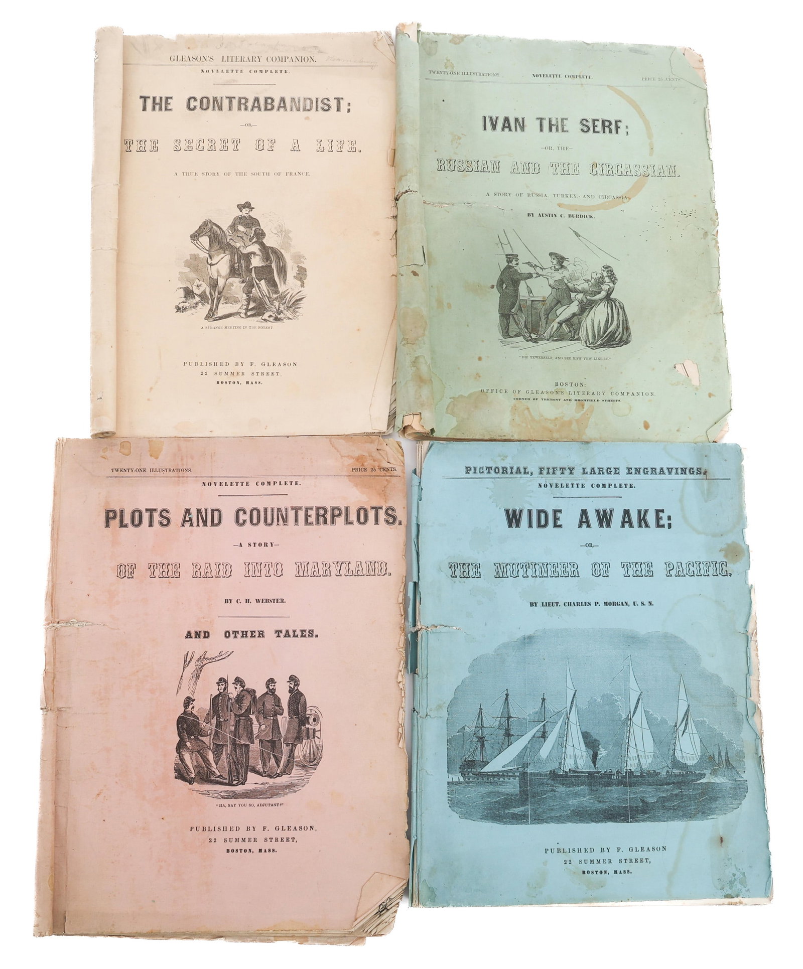 19th C. AMERICAN & RUSSIAN HISTORY NOVELETTES (1 of 17)
