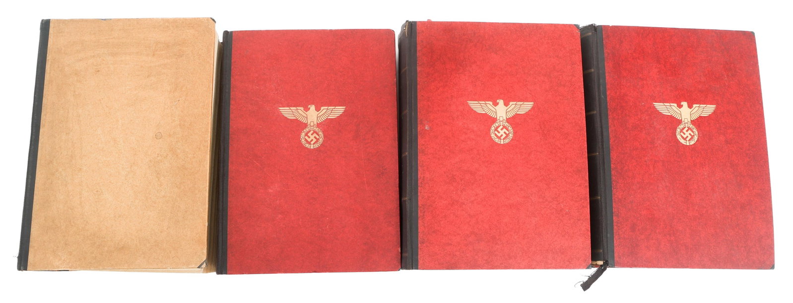 WWII GERMAN 1935 - 1938 REICHSGESETZBLATT BOOKS