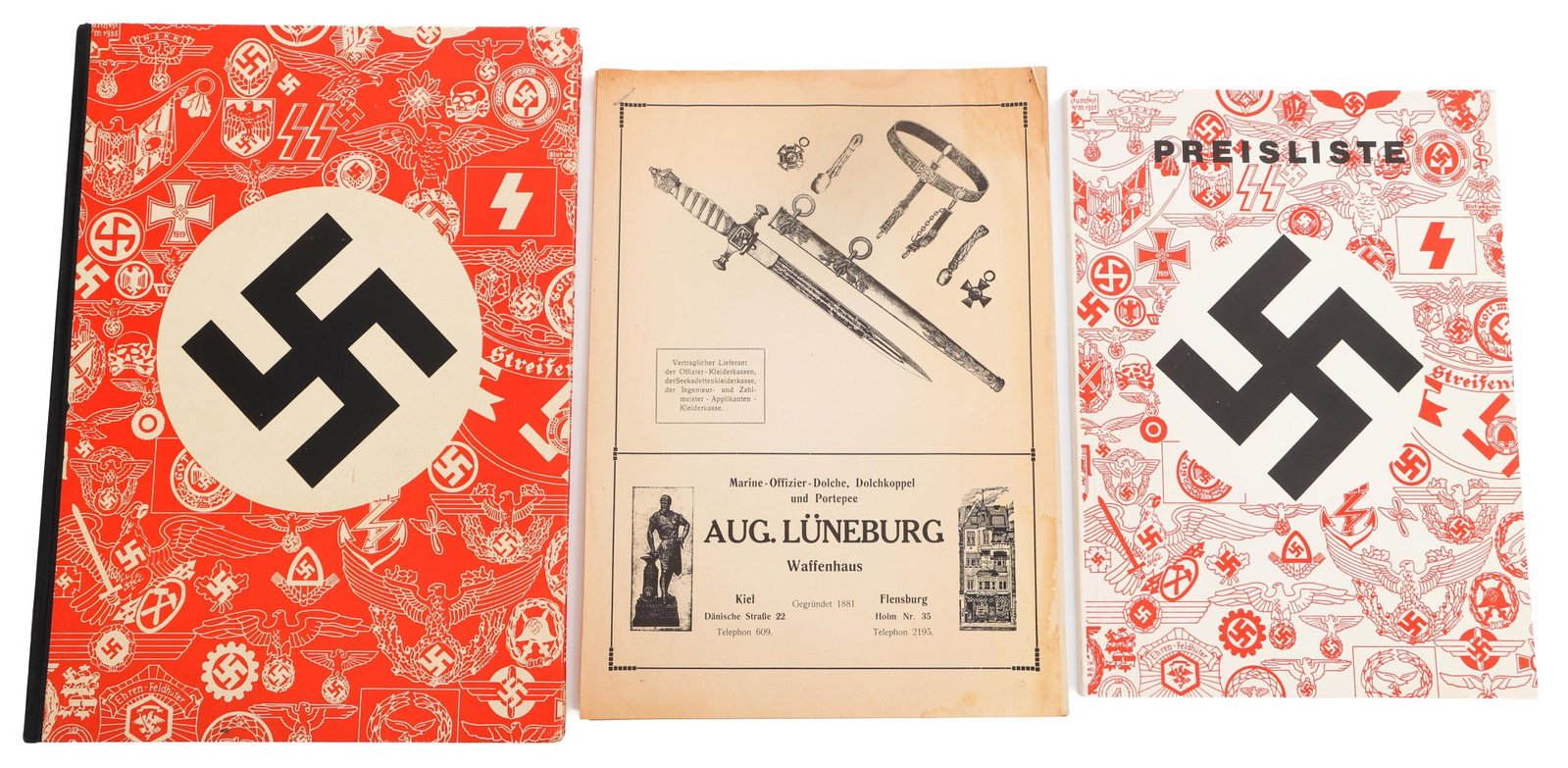 WWII GERMAN INSIGNIA & DAGGER CATALOG BOOKS