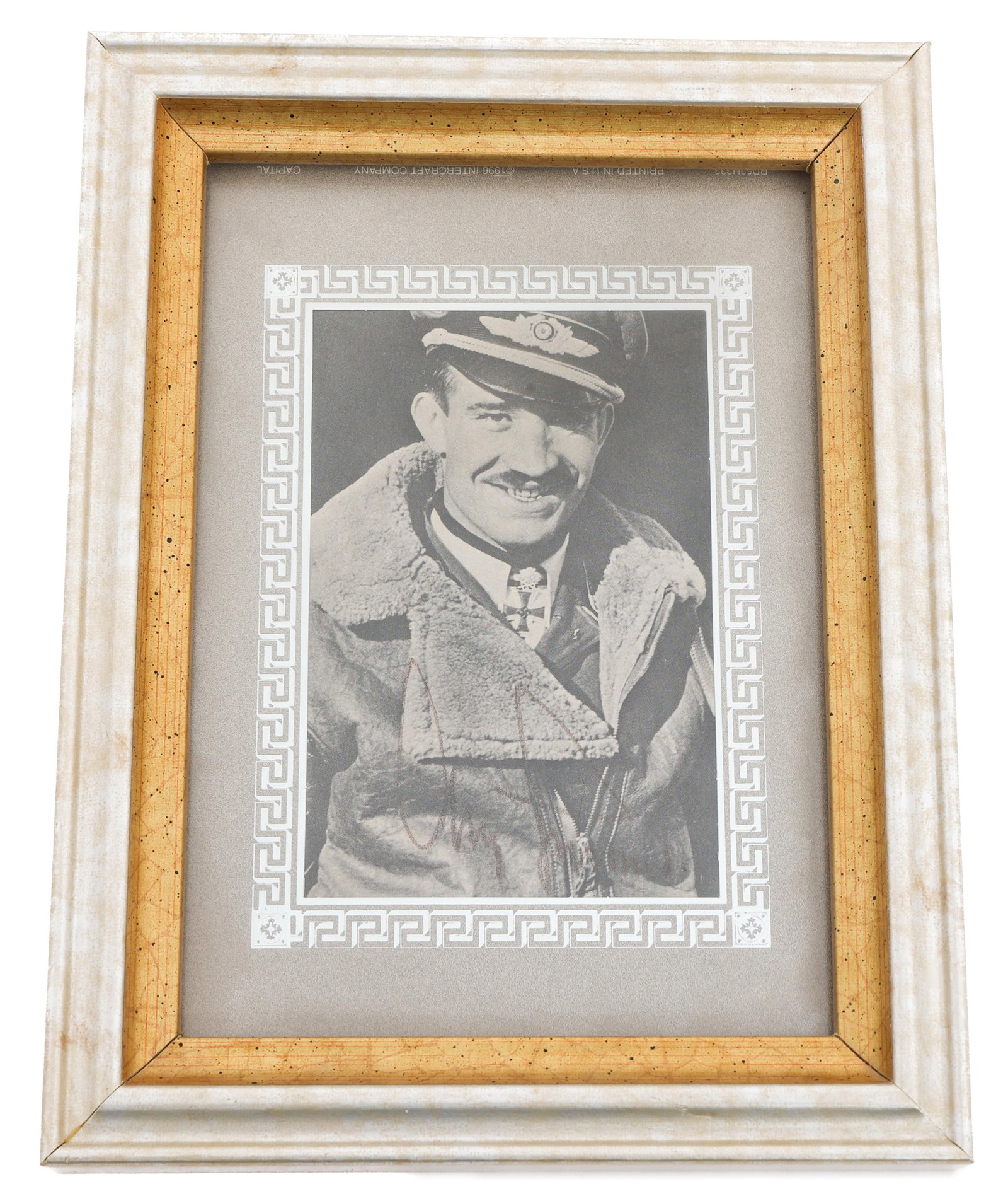 WWII GERMAN LUFTWAFFE ADOLF GALLAND SIGNED PHOTO (1 of 3)