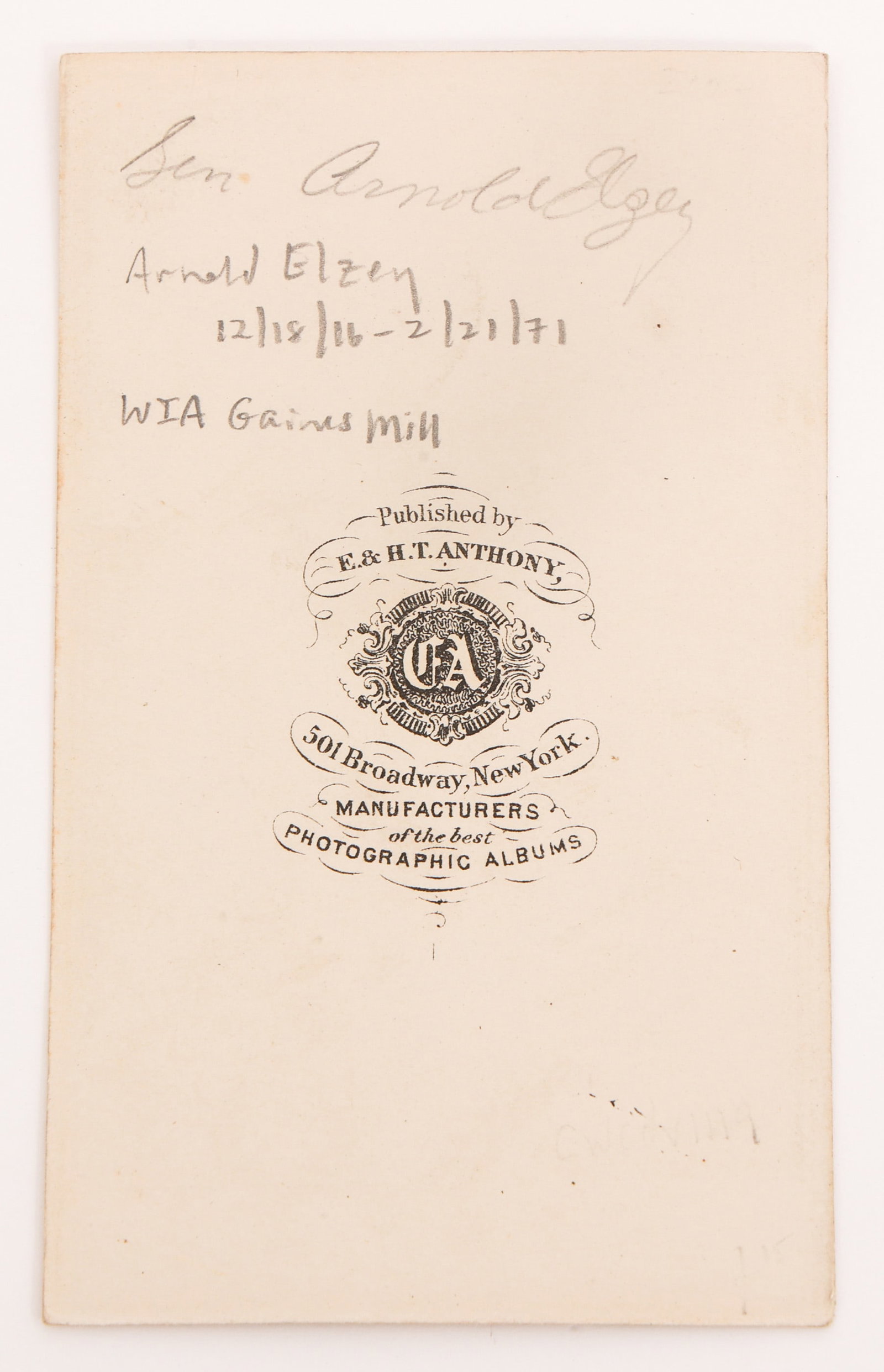 CIVIL WAR CSA GENERAL CDVs - 4