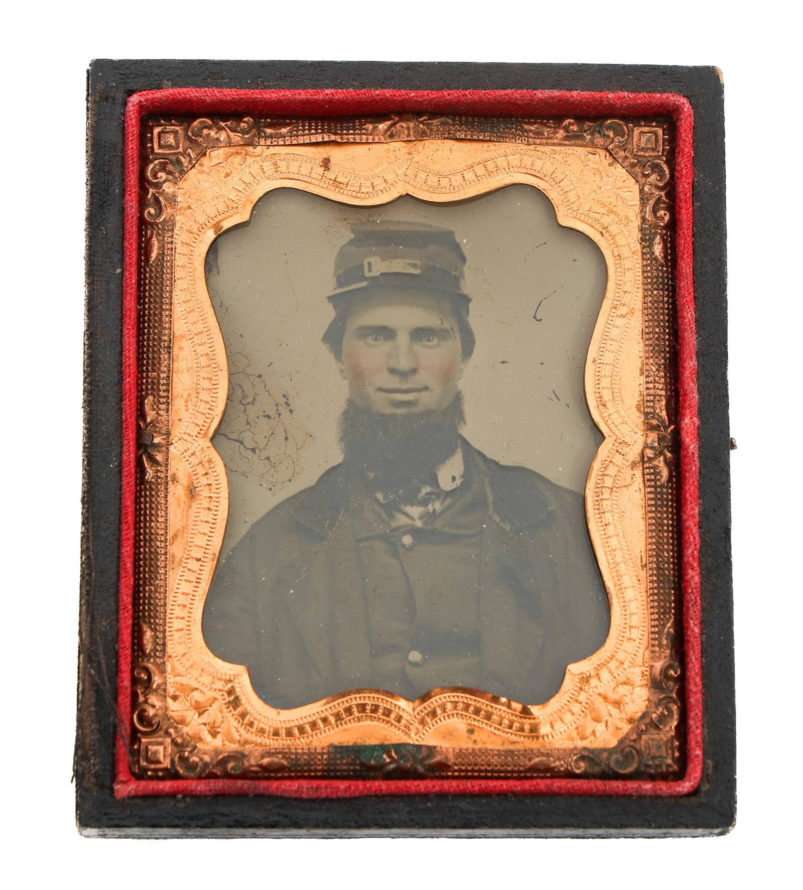CIVIL WAR UNION ARMY SOLDIERS AMBROTYPE PHOTO (1 of 3)