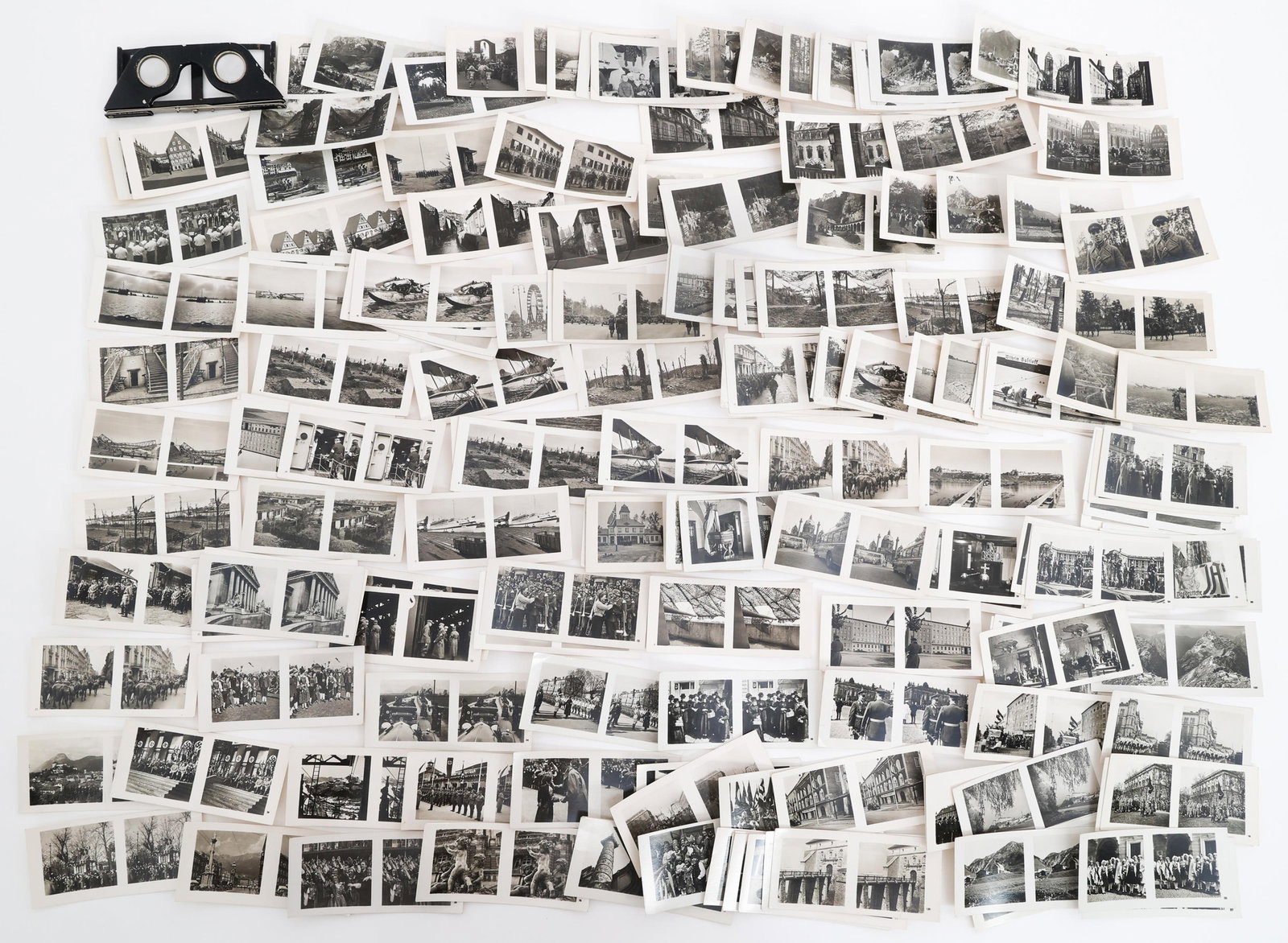 WWII GERMAN PHOTOS WITH STEREOSCOPE VIEWER (1 of 19)