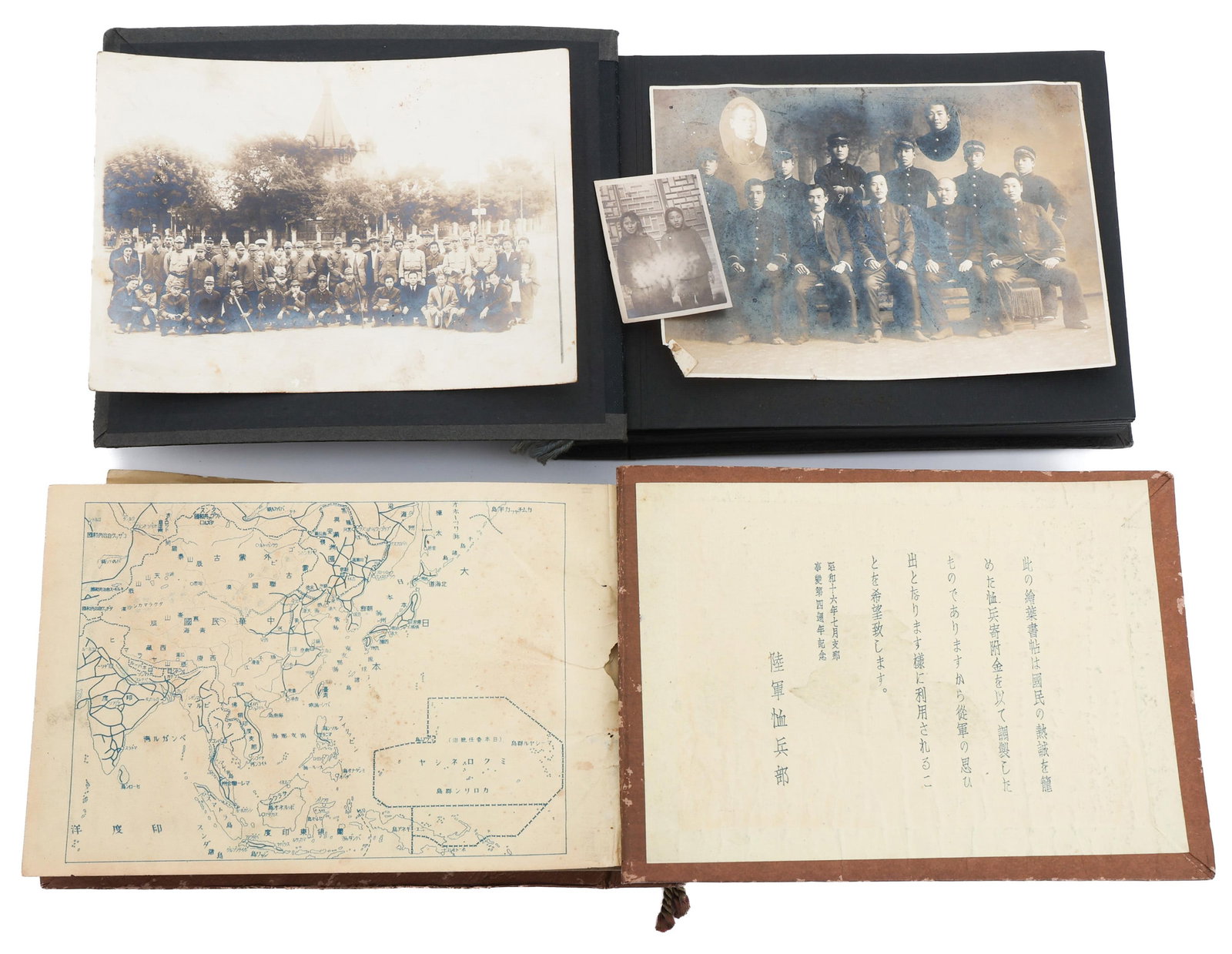 1930s - WWII IJA SOLDIER & STUDENT PHOTO ALBUMS (1 of 20)
