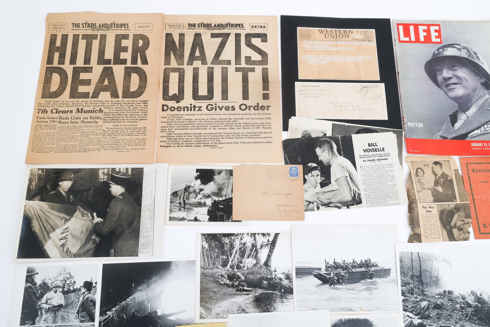 WWII - POSTWAR OCCUPATION EPHEMERA - 2
