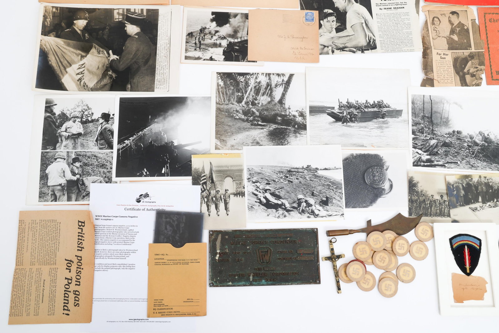 WWII - POSTWAR OCCUPATION EPHEMERA - 4
