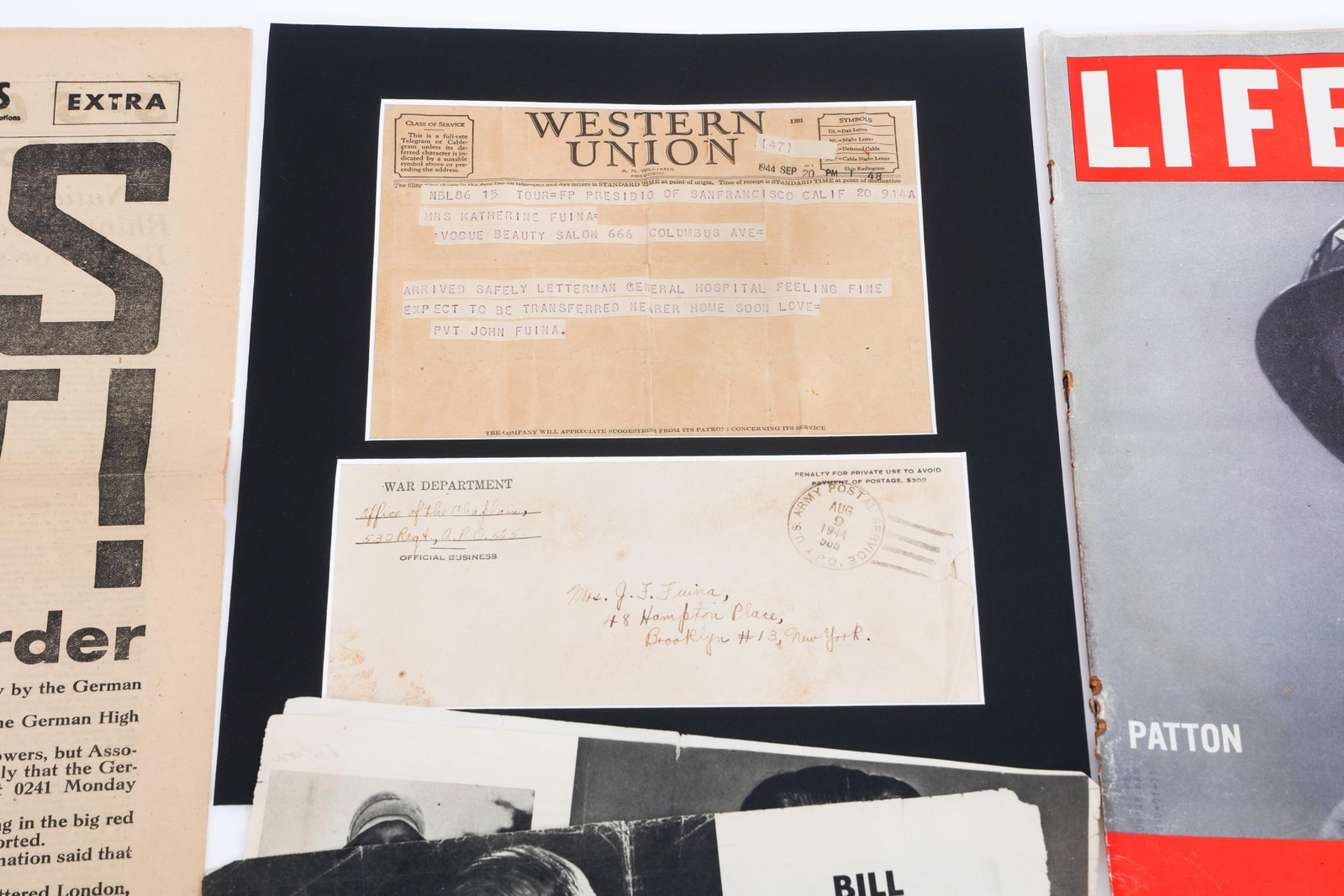 WWII - POSTWAR OCCUPATION EPHEMERA - 7