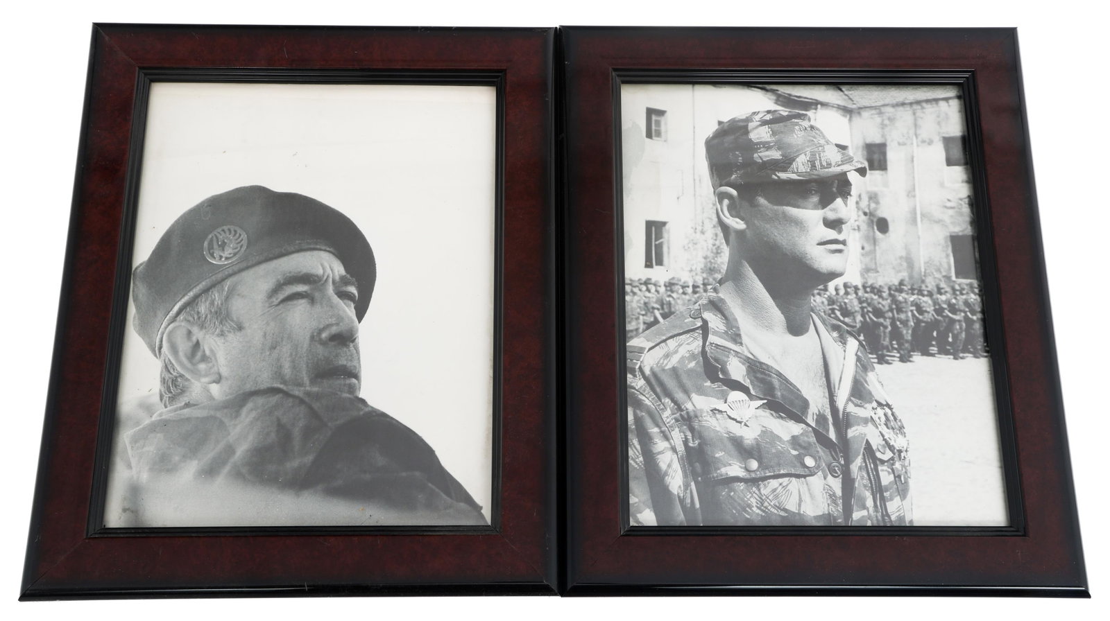 1966 "LOST COMMAND" MOVIE FRAMED PHOTOS: 1966 "LOST COMMAND" MOVIE FRAMED PHOTOS 1966 "Lost Command" Movie Framed Photos. (1) Photo of Maurice Ronet as Captain Boisfeuras. (1) Photo of Anthony Quinn as Lieutenant Colonel Pierre Raspeguy.