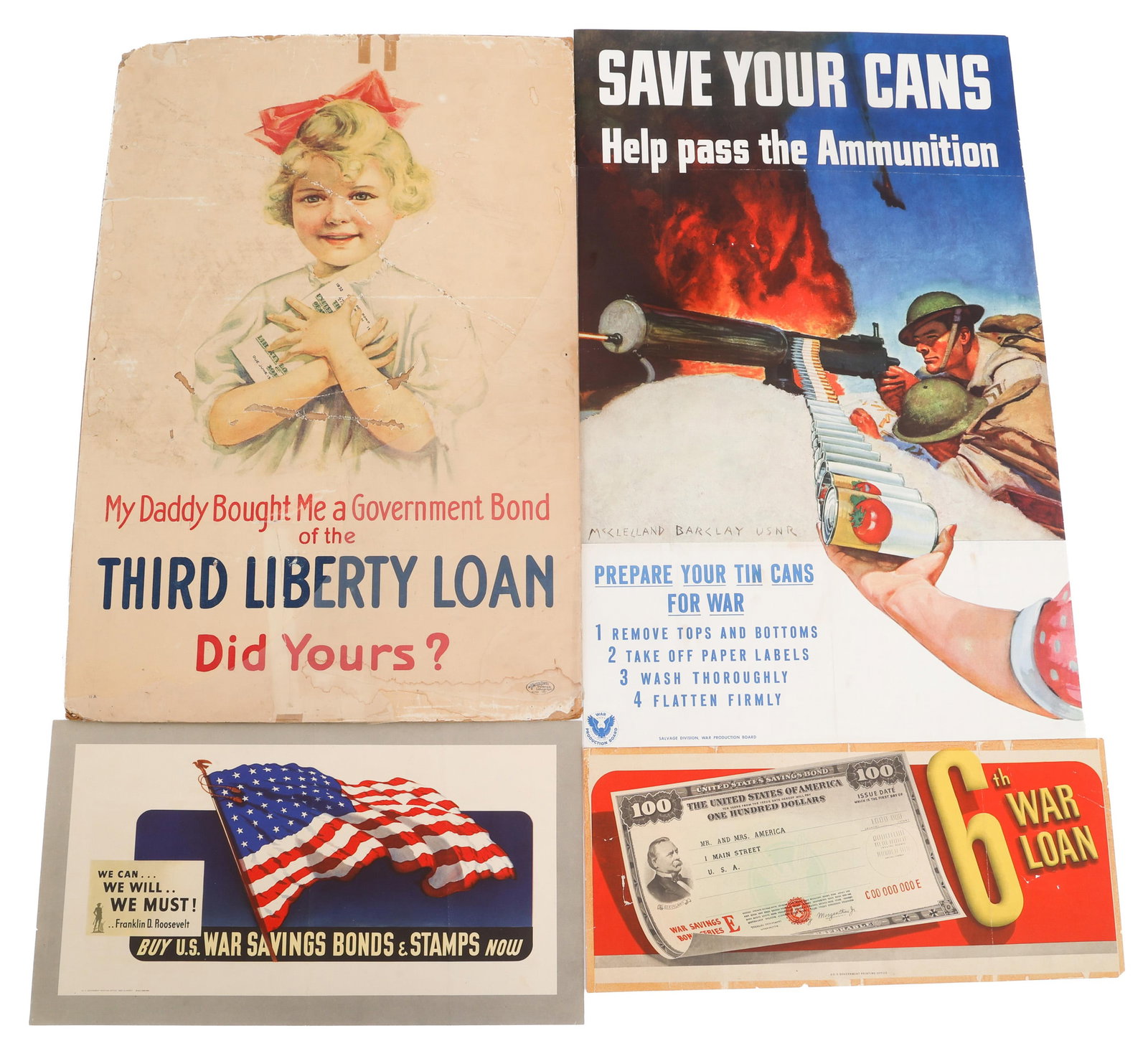 WWII US HOMEFRONT PROPAGANDA POSTERS (1 of 15)
