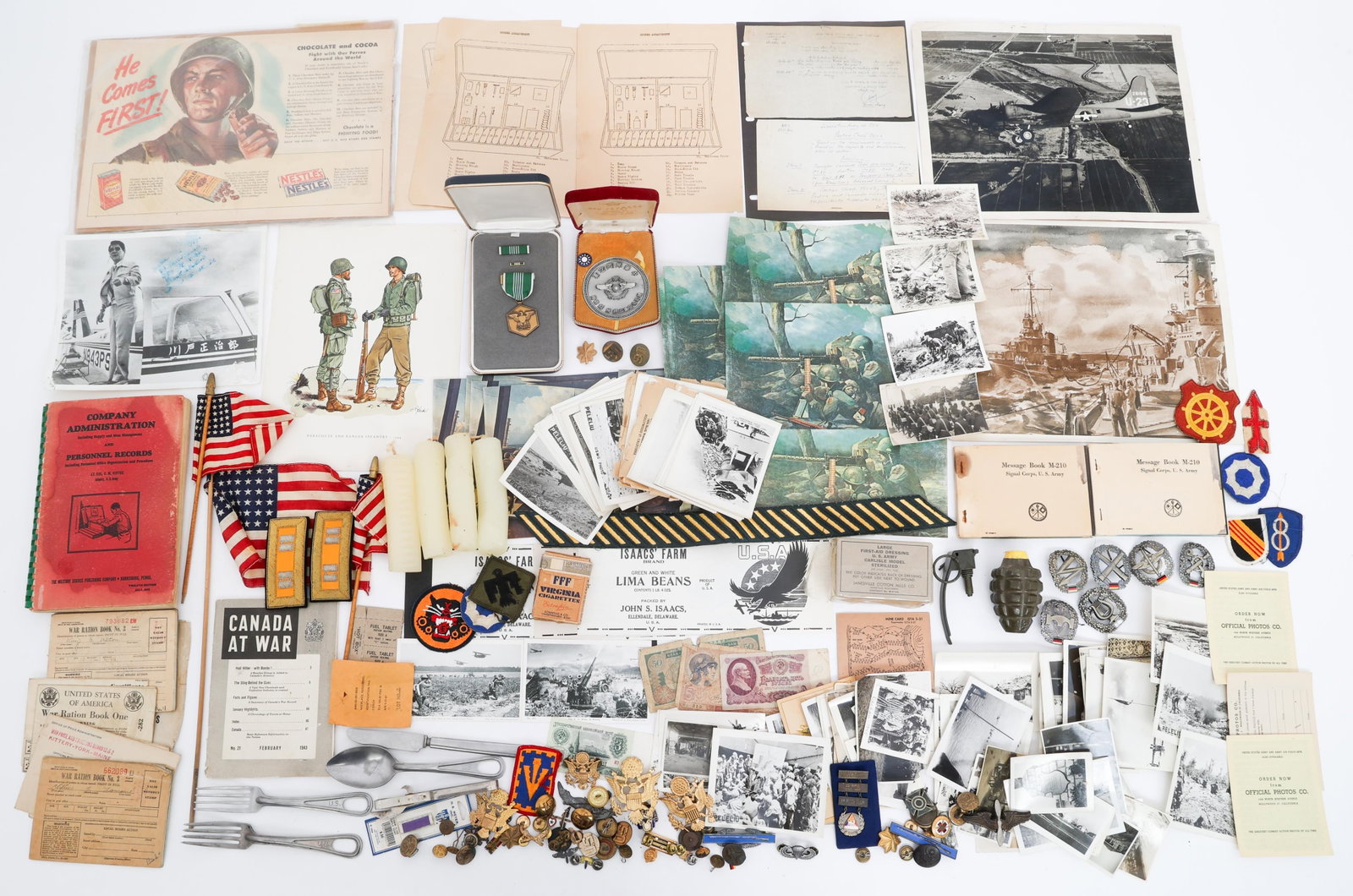 WWII - COLD WAR WORLD FIELD GEAR & PHOTOS BONANZA (1 of 20)