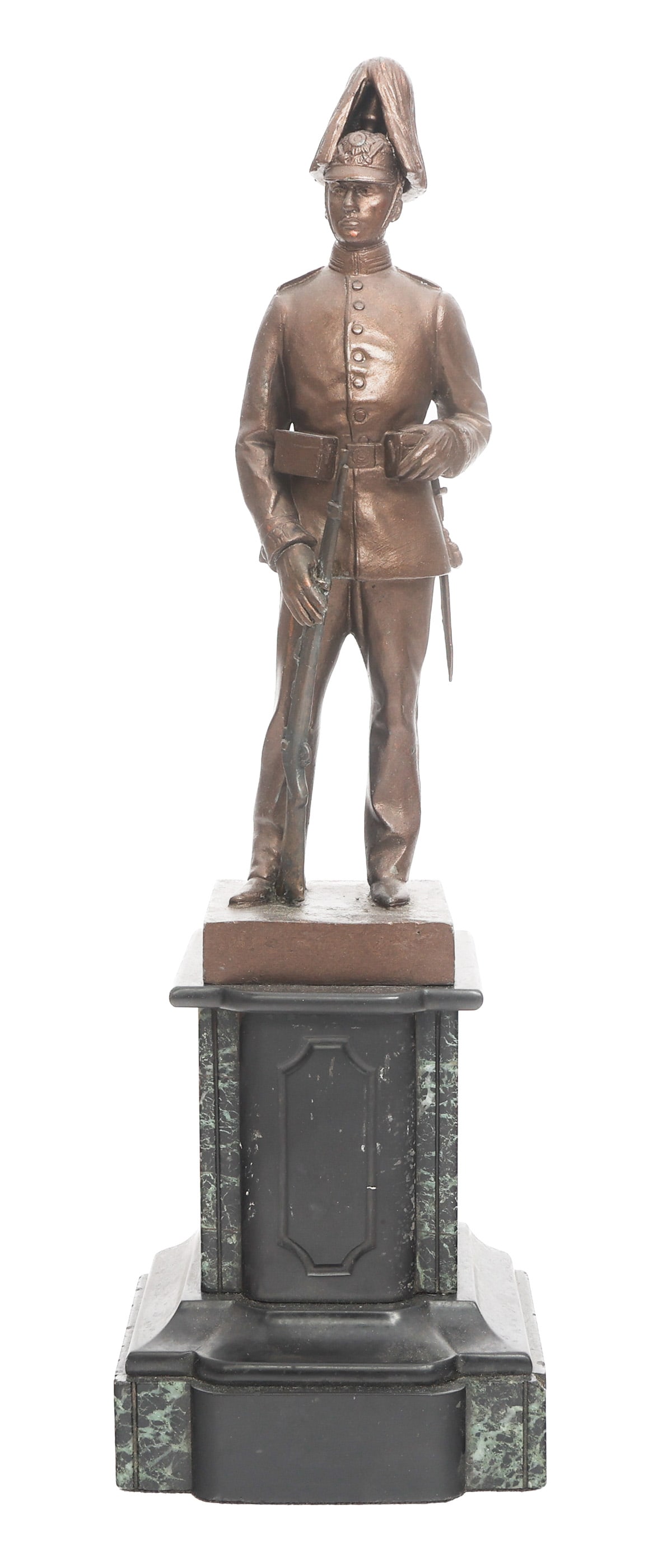 A M WOLFE BRONZE STATUE "IMPERIAL PRUSSIAN GUARD" (1 of 13)