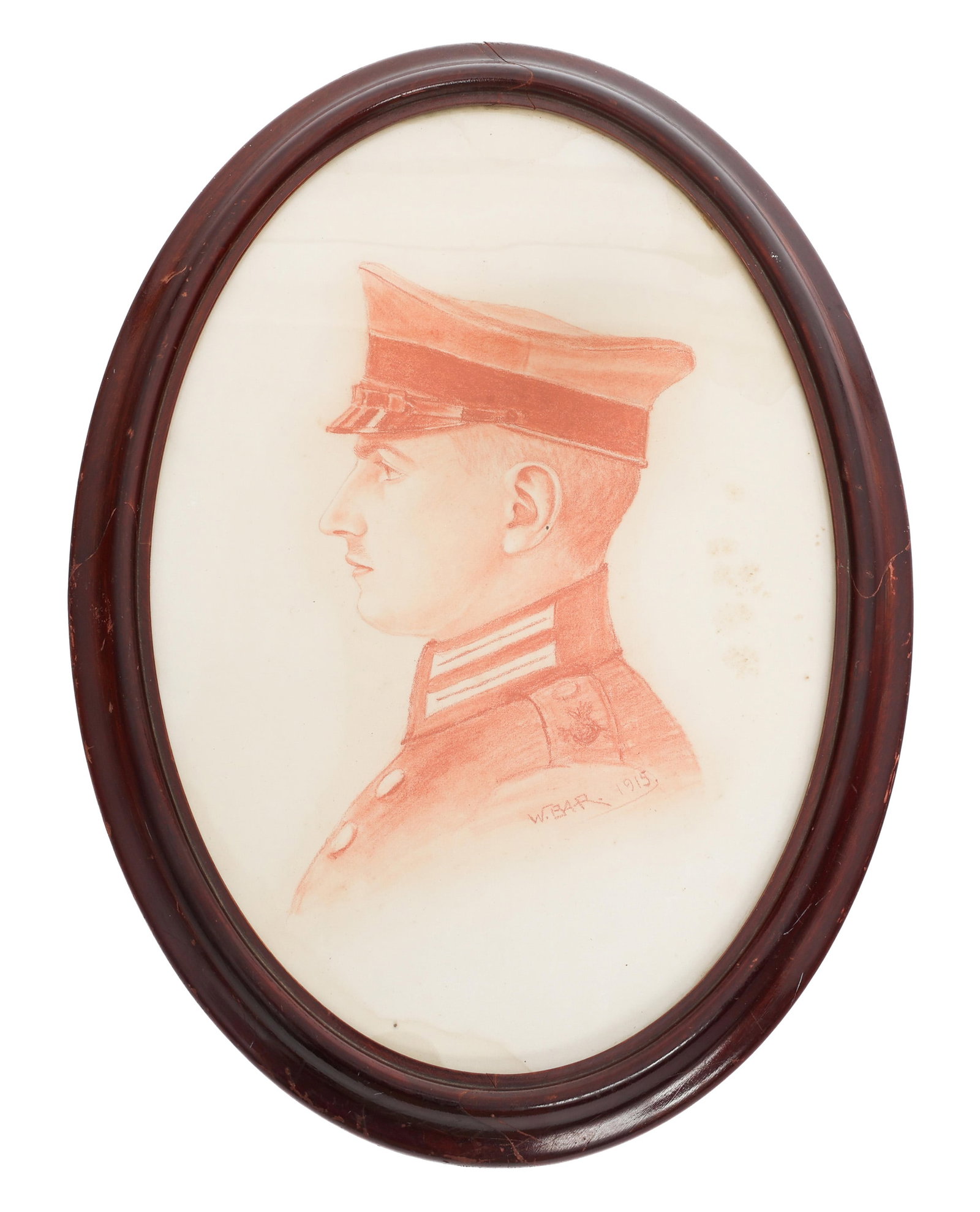 IMPERIAL GERMAN OFFICER FRAMED PORTRAIT (1 of 4)