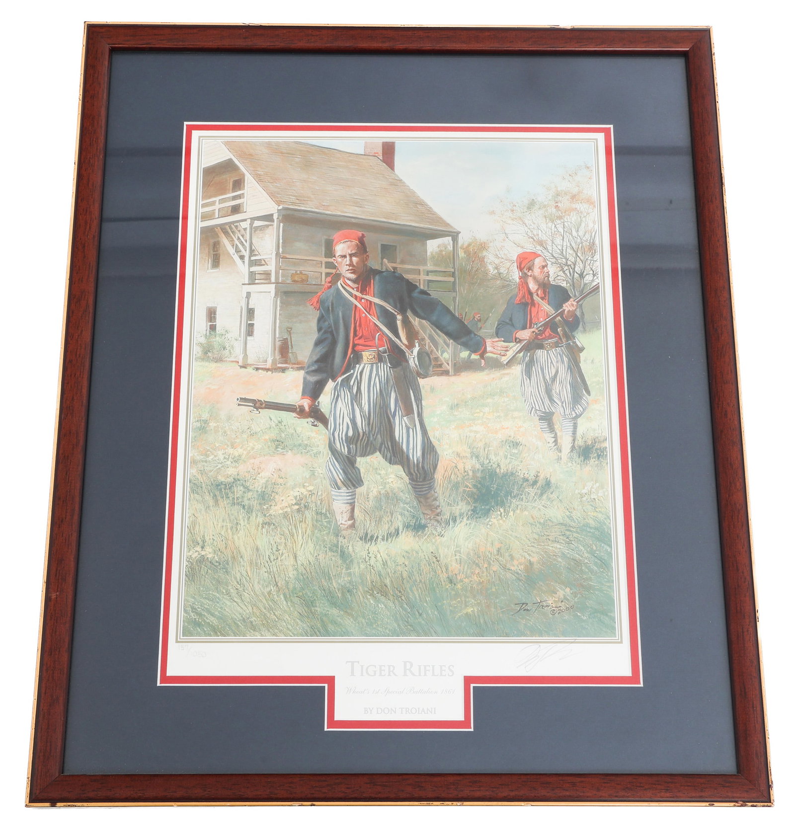 DON TROIANI "TIGER RIFLES" SIGNED LITHOGRAPH (1 of 7)