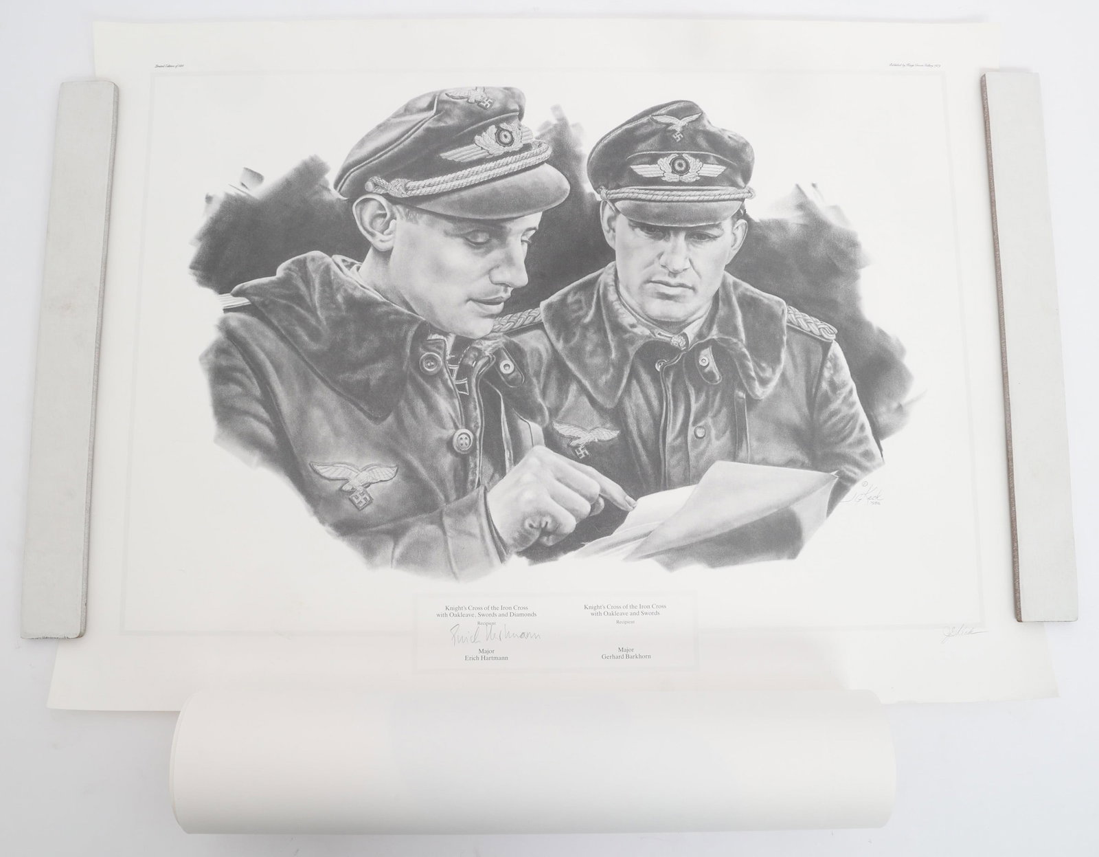 WWII GERMAN ACE PRINTS by JANICE KECK PILOT SIGNED (1 of 18)
