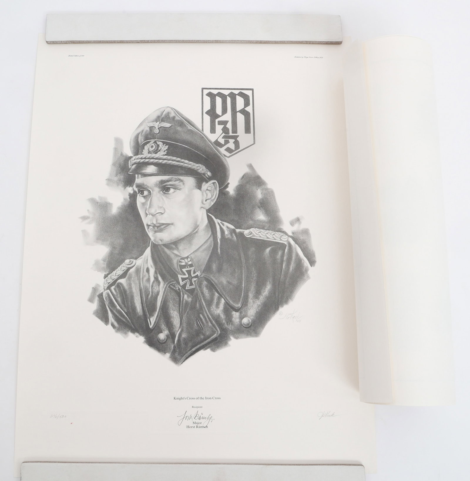 WWII GERMAN KNIGHTS CROSS LITHOGRAPHS by J. KECK (1 of 20)