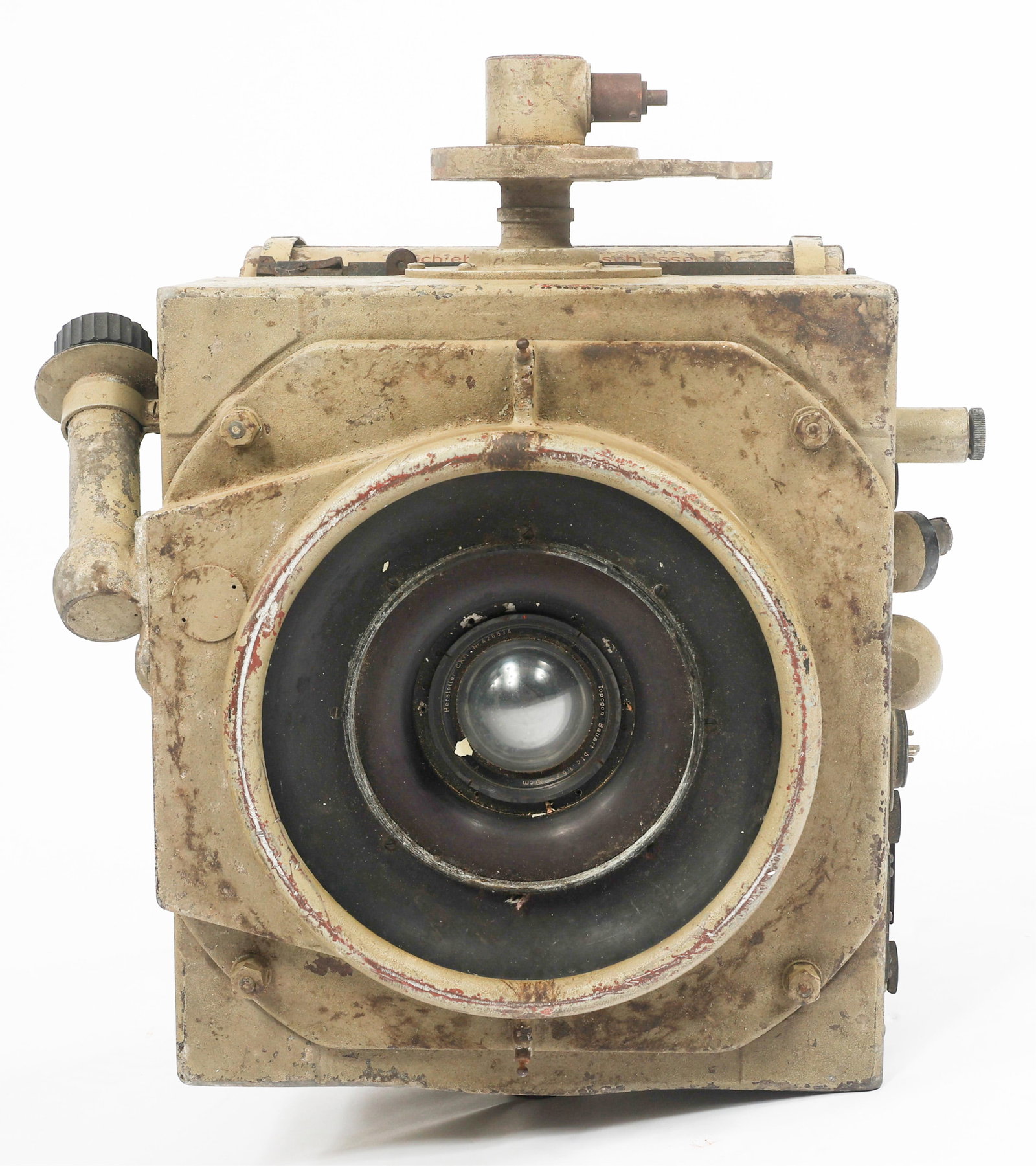 WWII GERMAN LUFTWAFFE CARL ZEISS AIRCRAFT CAMERA (1 of 14)