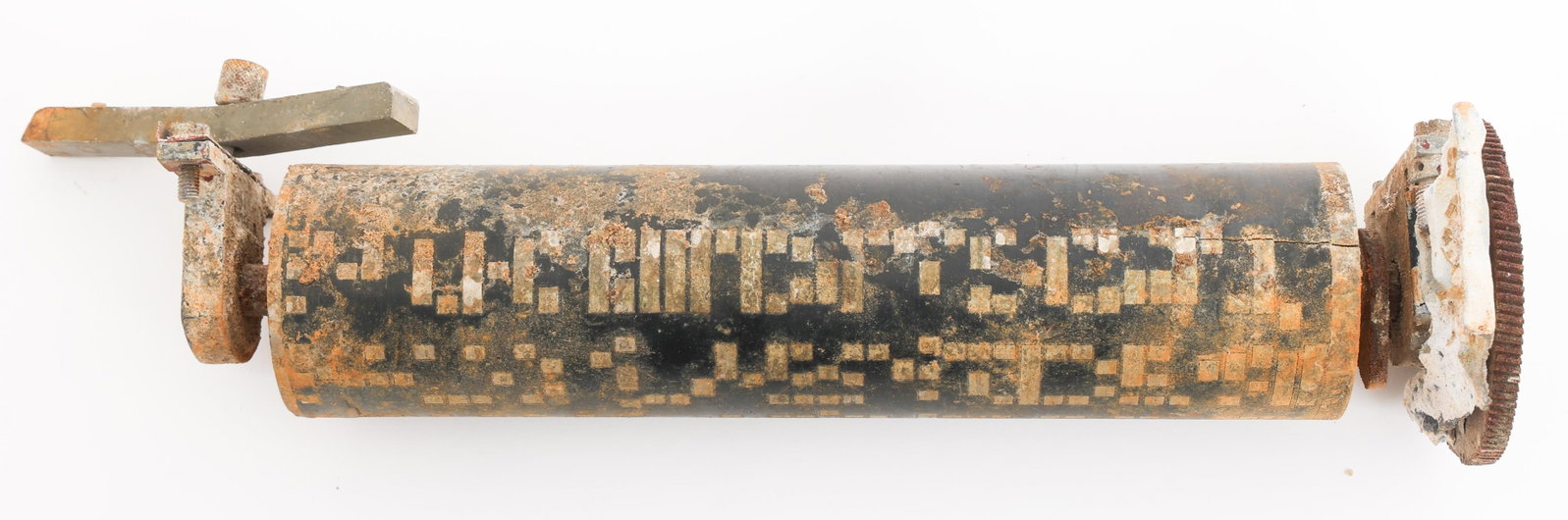 20th C. FIRE DAMAGED CODE MACHINE - 2