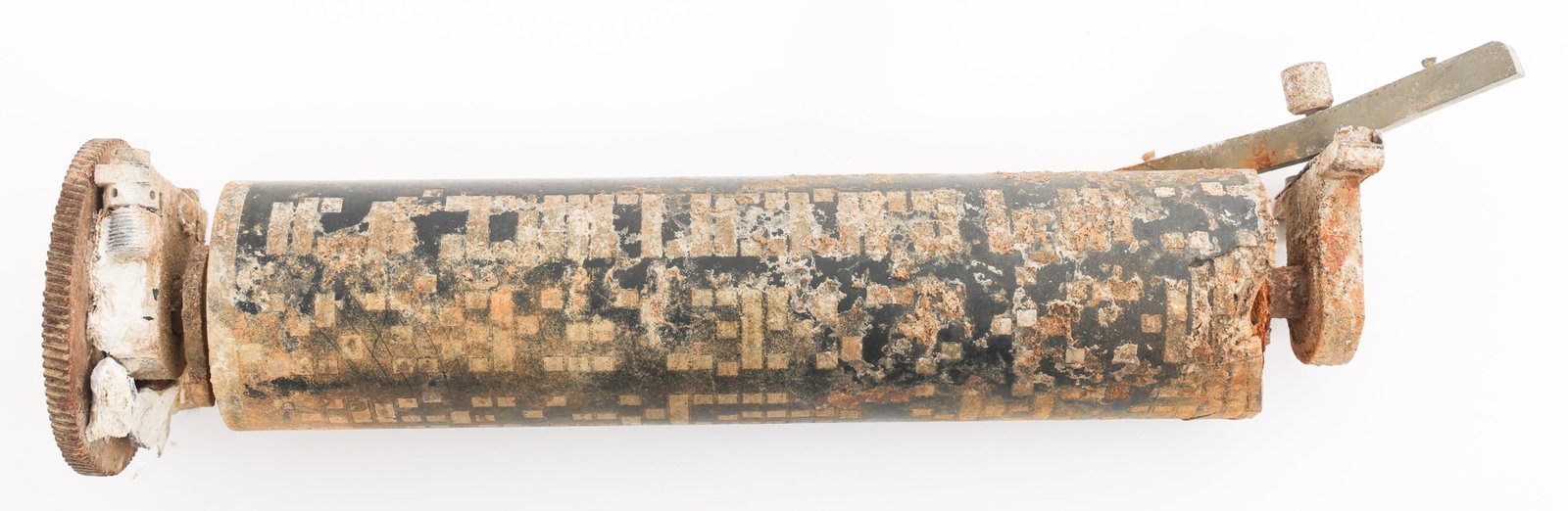 20th C. FIRE DAMAGED CODE MACHINE - 3