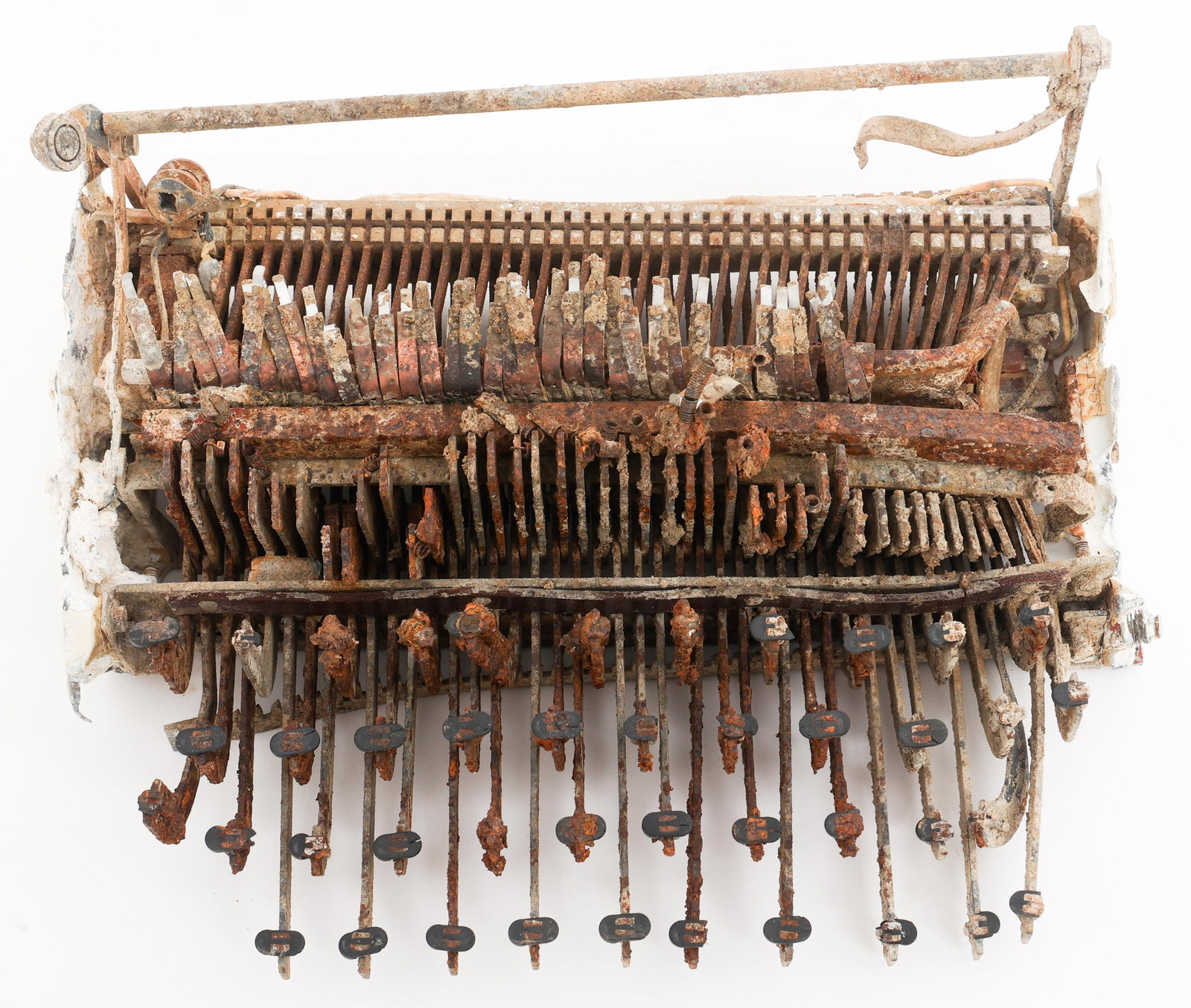 20th C. FIRE DAMAGED CODE MACHINE - 5