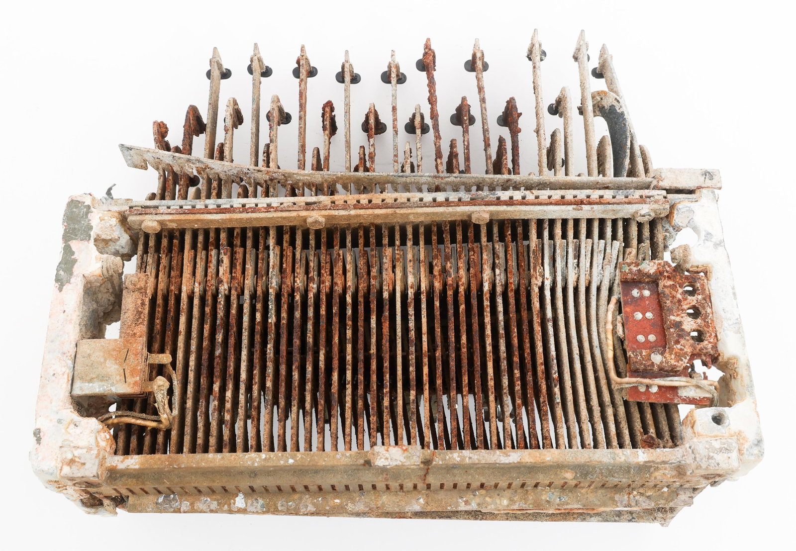 20th C. FIRE DAMAGED CODE MACHINE - 6