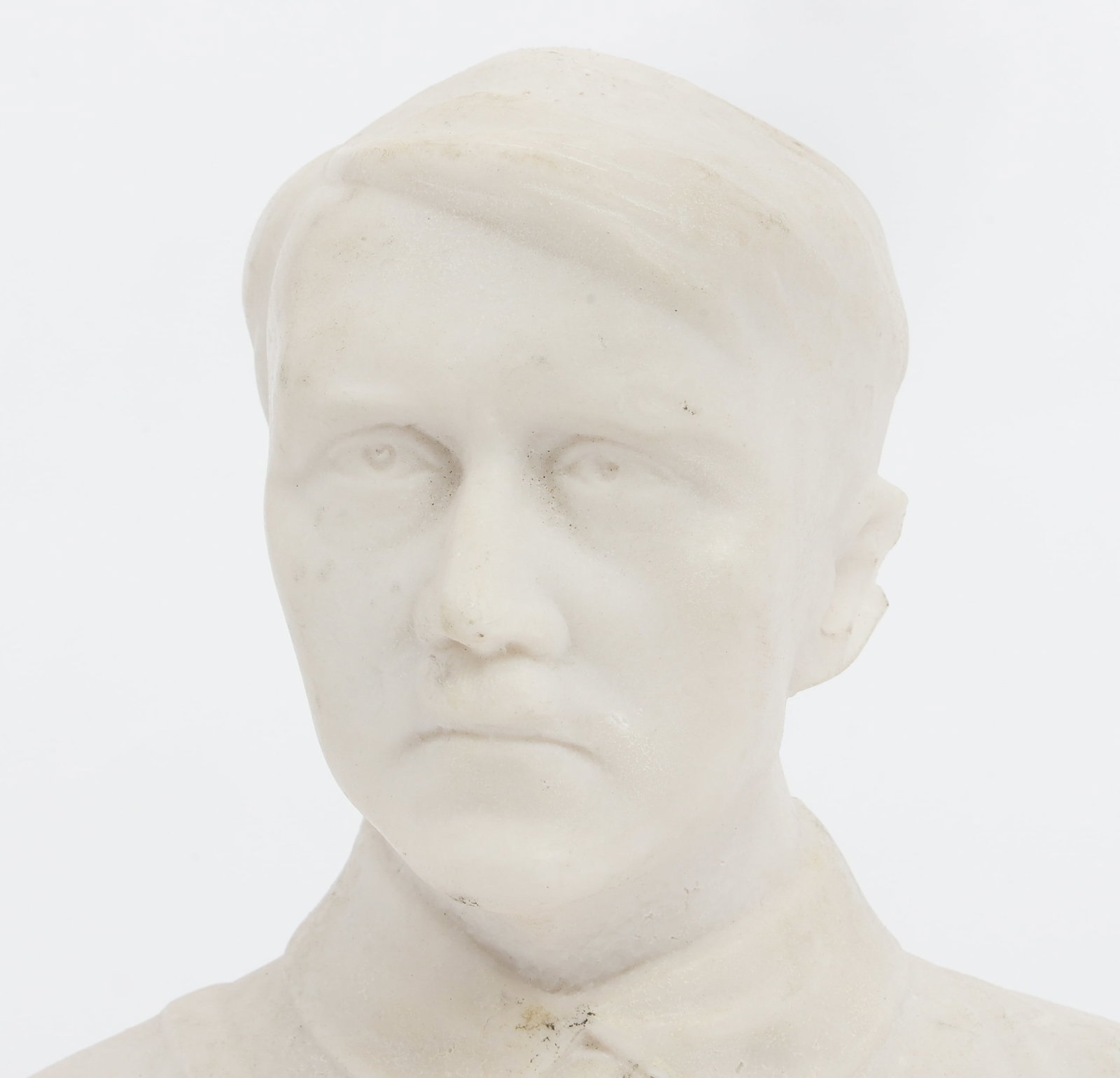 ADOLF HITLER ALABASTER BUST - 2