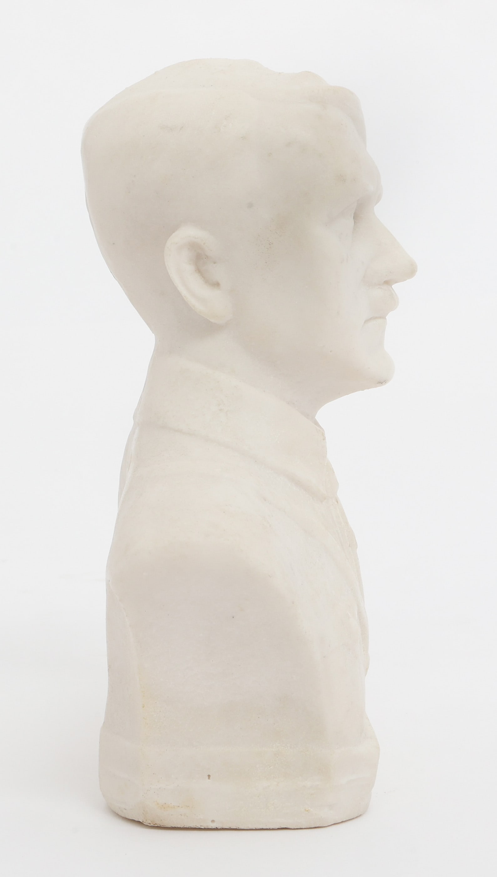 ADOLF HITLER ALABASTER BUST - 3