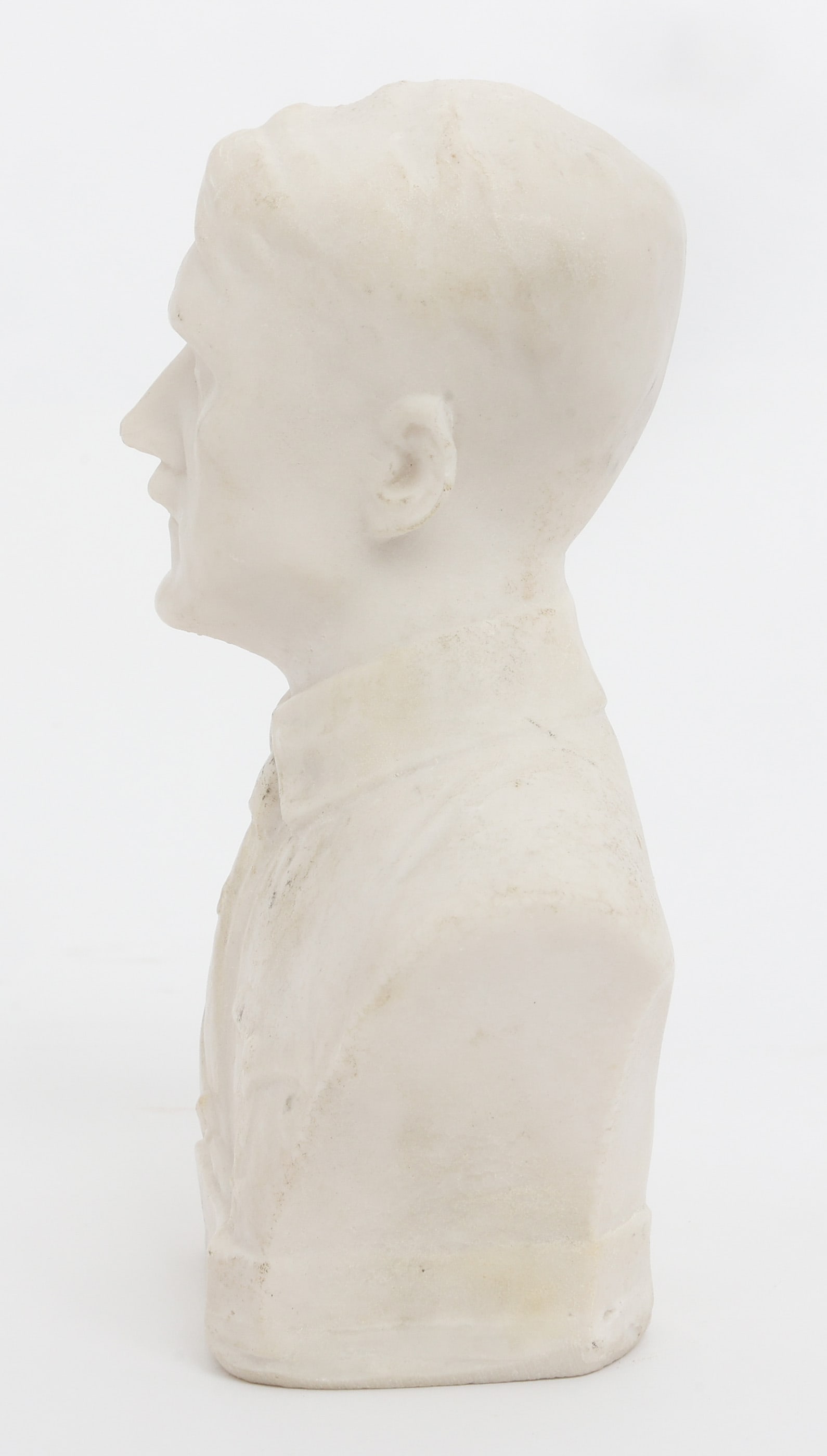ADOLF HITLER ALABASTER BUST - 6
