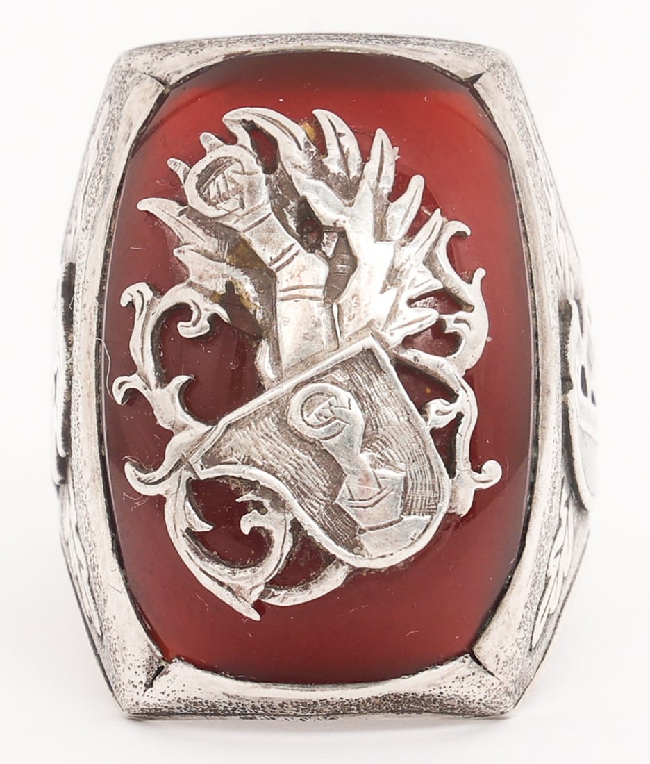 1930s GERMAN HERMANN GOERING ATTRIBUTED RING - 2