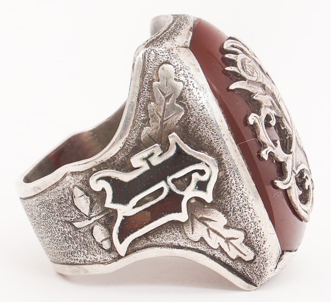 1930s GERMAN HERMANN GOERING ATTRIBUTED RING - 3