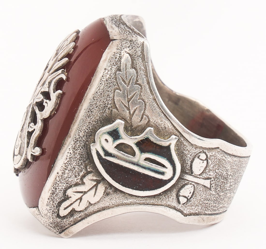 1930s GERMAN HERMANN GOERING ATTRIBUTED RING - 5