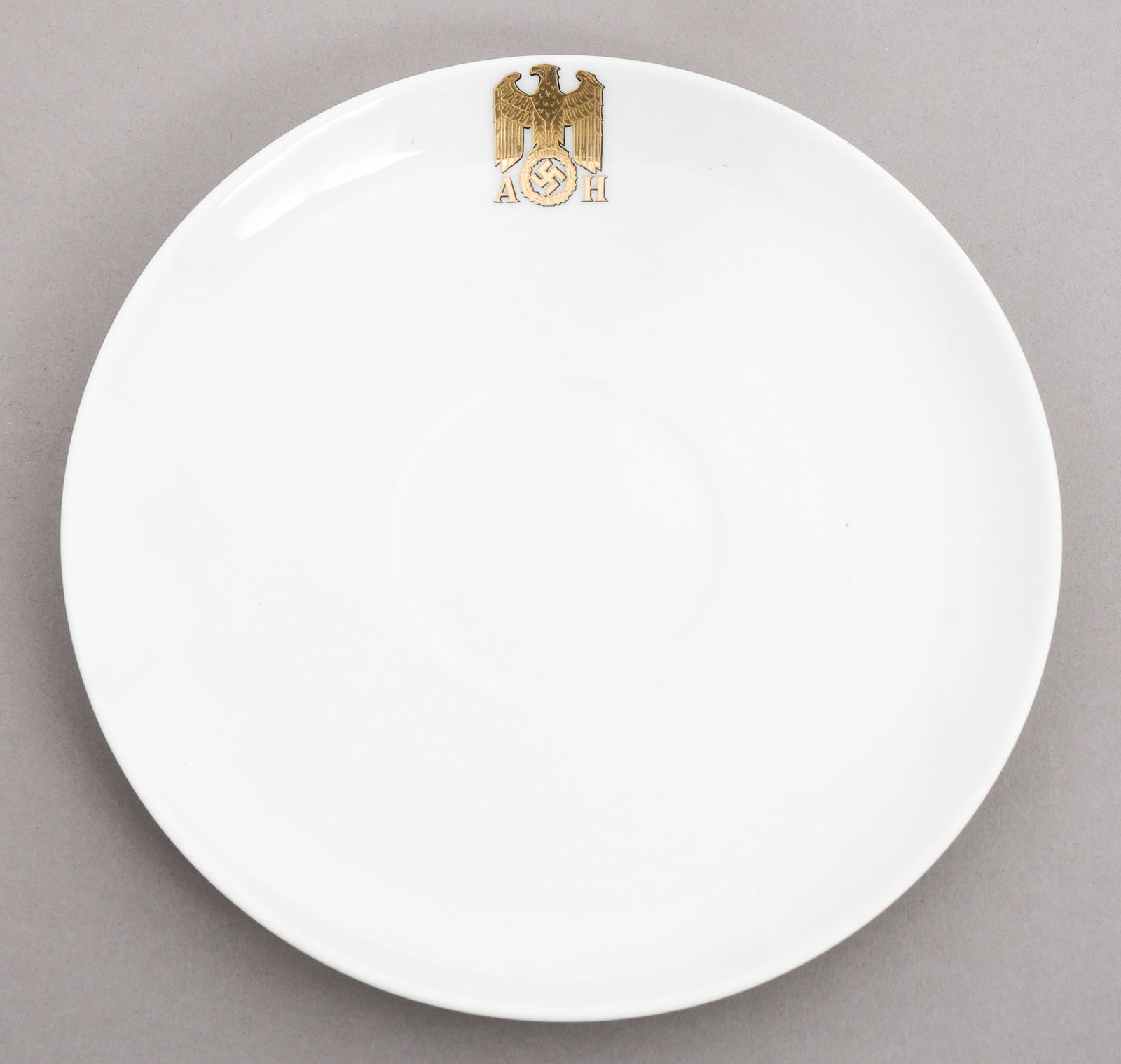 WWII GERMAN ADOLF HITLER ALLACH SAUCER (1 of 4)