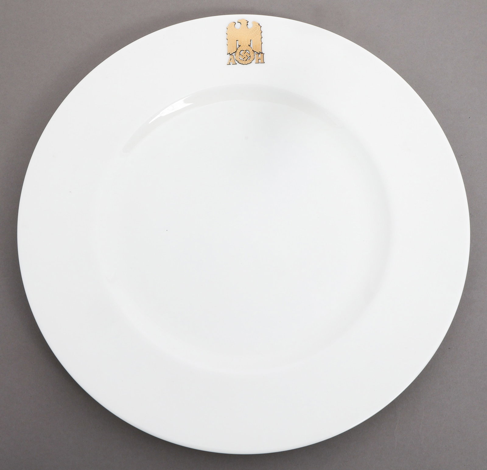 WWII GERMAN ADOLF HITLER DINNER PLATE by ALLACH (1 of 4)