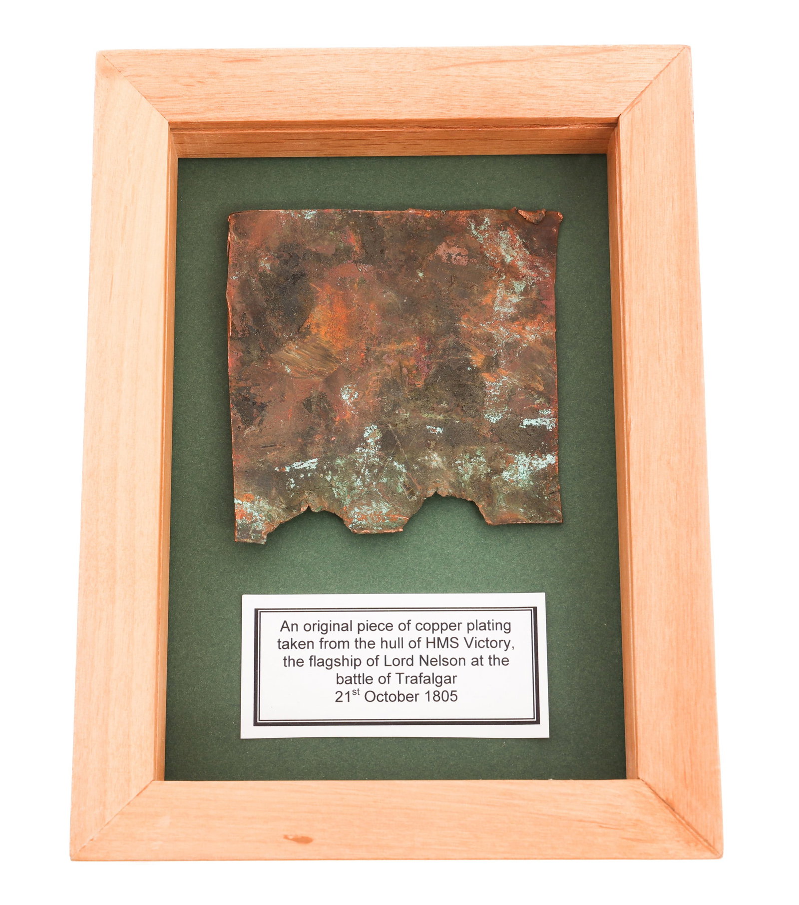 BRITISH HMS VICTORY HULL COPPER PLATING (1 of 3)