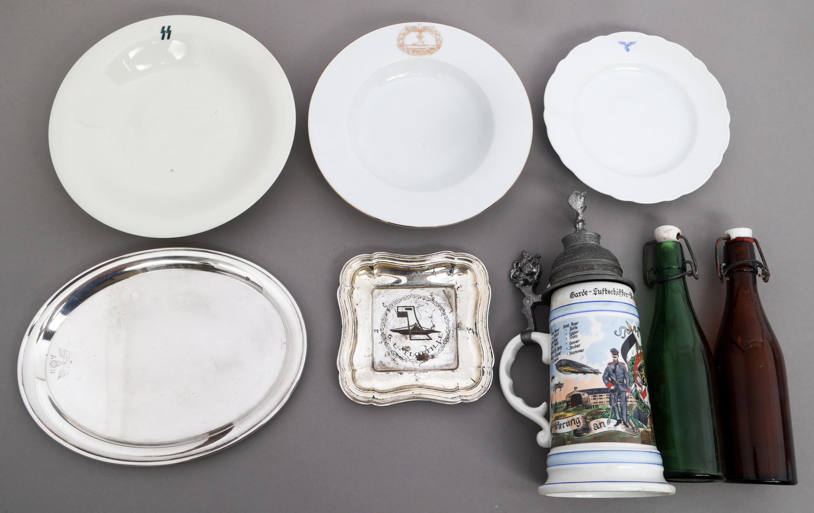 REENACTOR WWI - WWII GERMAN STEIN & DINNERWARE (1 of 20)