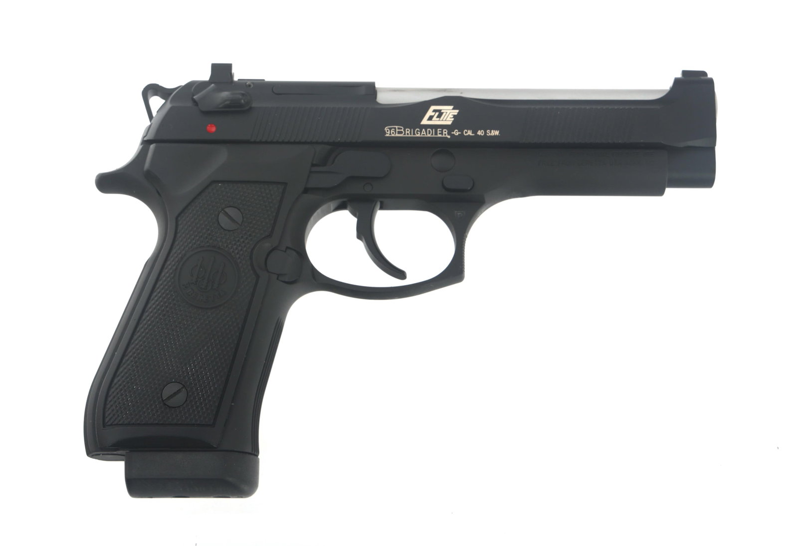 BERETTA MODEL 96 BRIGADIER .40 S&W CALIBER PISTOL (1 of 15)