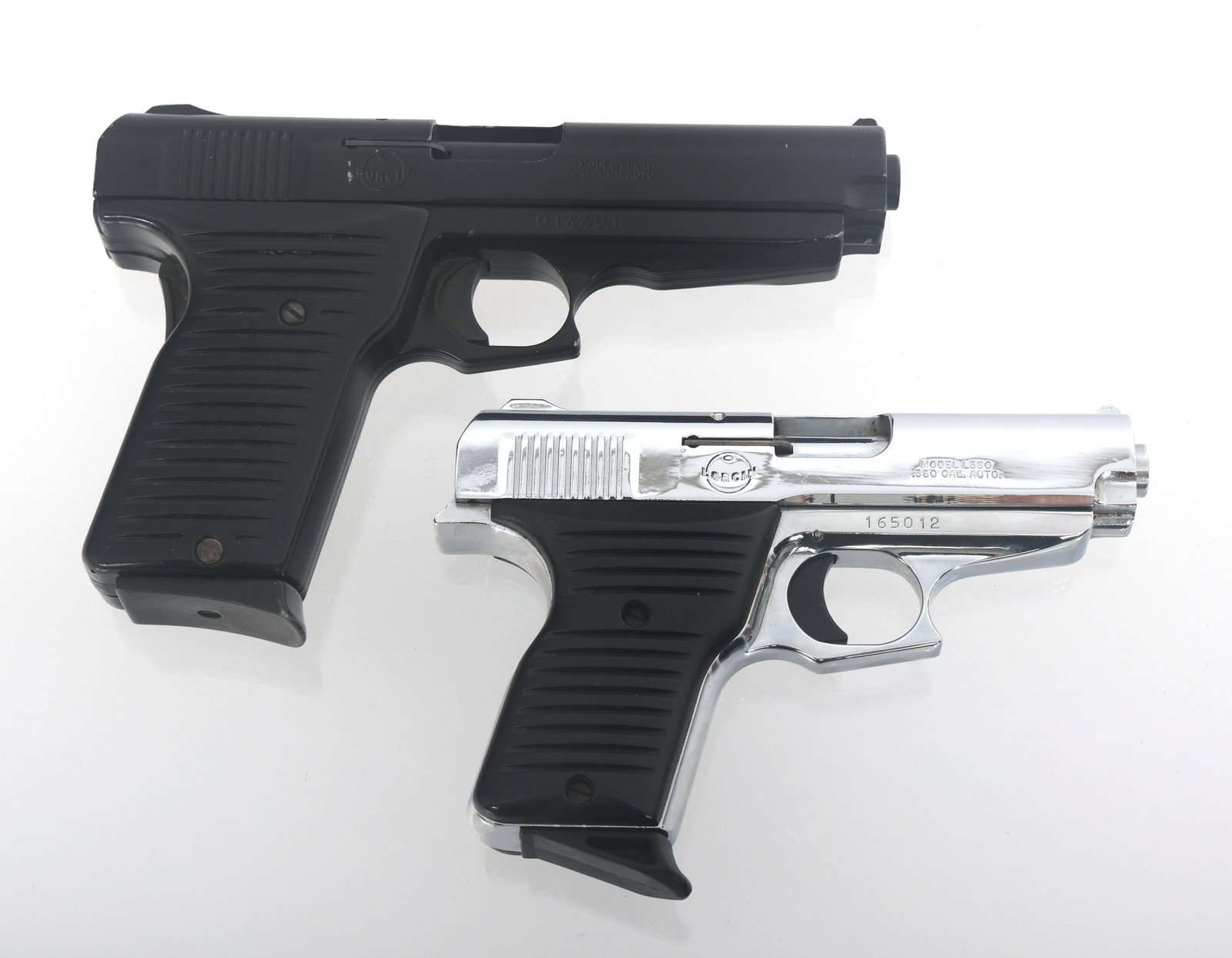 LORCIN MODEL L380 .380 CAL & L9MM 9x19 CAL PISTOLS (1 of 7)