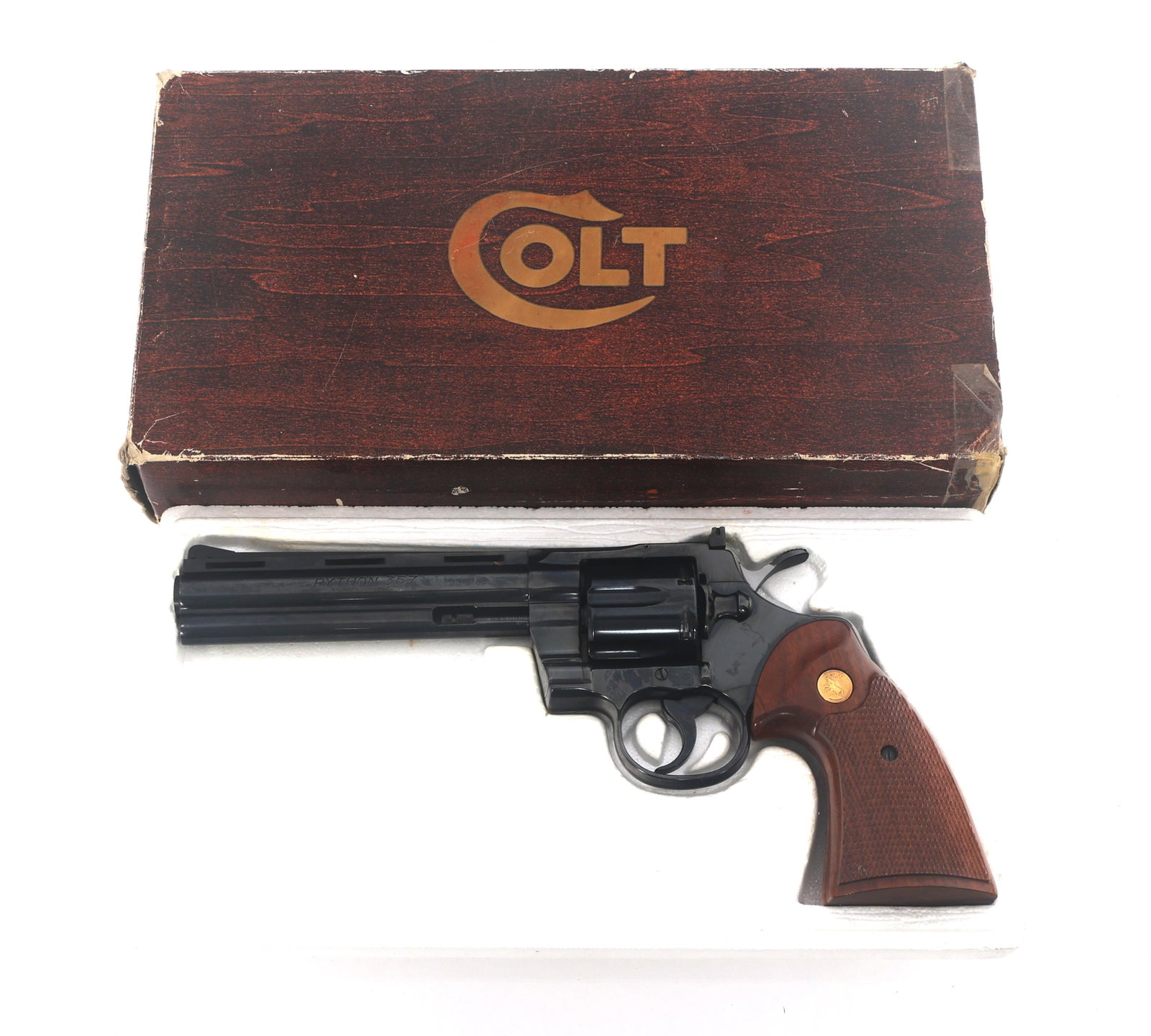 1975 COLT MODEL PYTHON .357 MAG CALIBER REVOLVER - 2