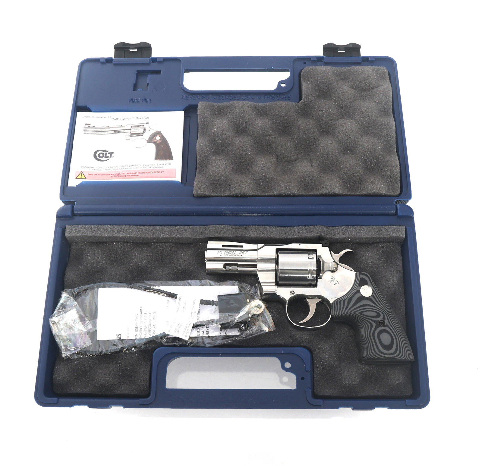 COLT MODEL PYTHON .357 MAG CALIBER REVOLVER - 2