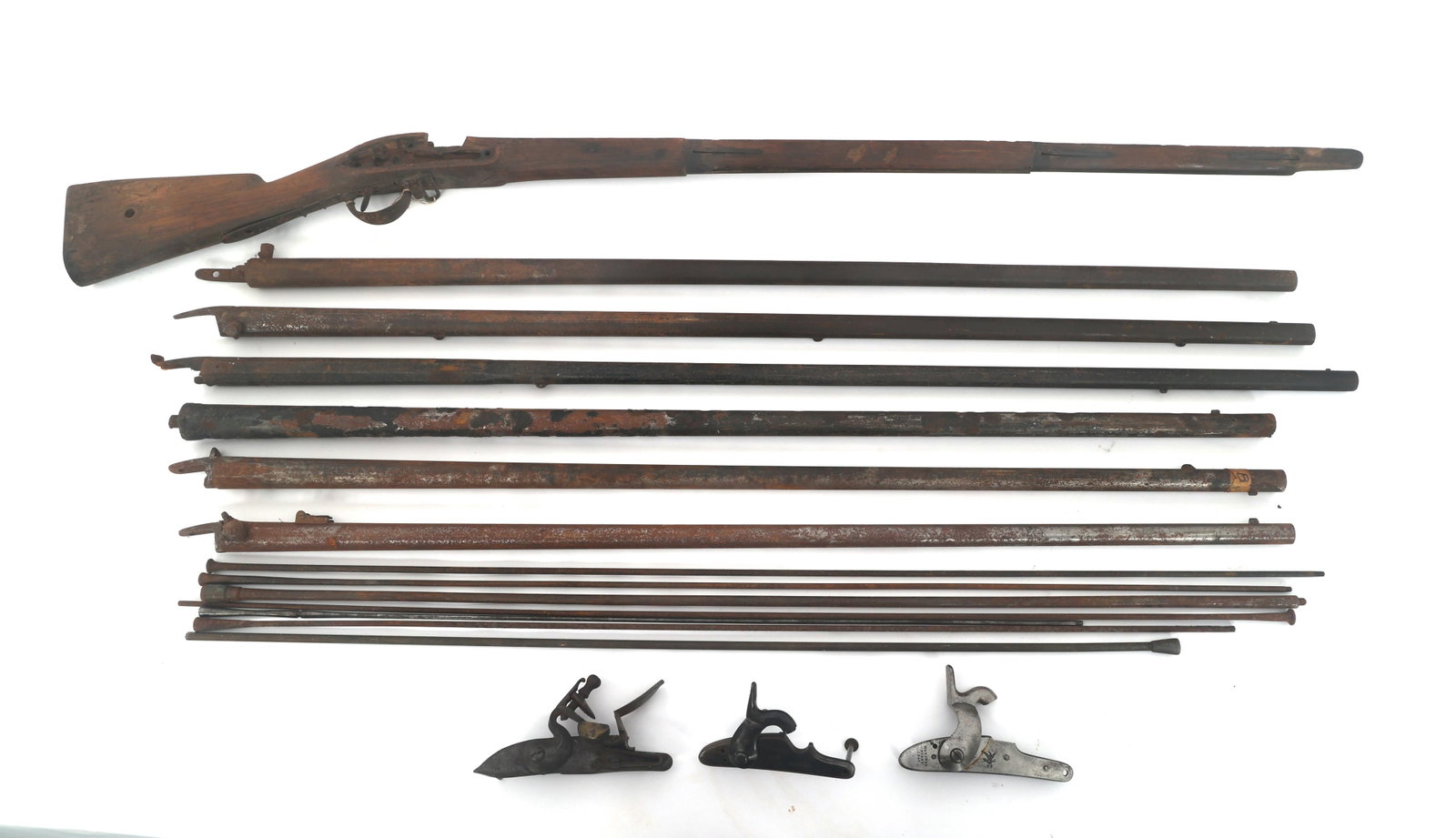 FLINTLOCK & PERCUSSION RIFLE PARTS (1 of 8)