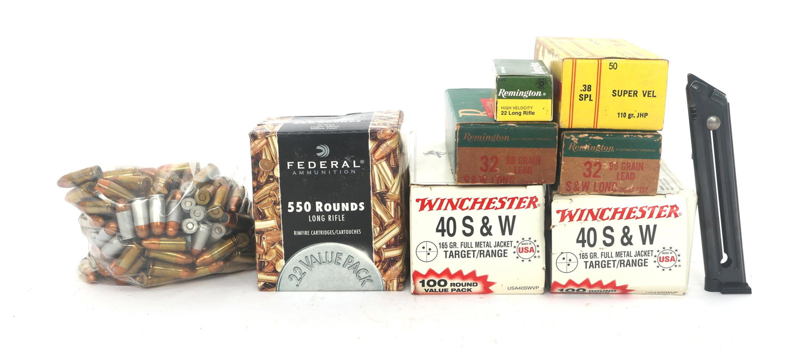 HANDGUN AMMUNITION - 18 POUNDS TGW (1 of 3)