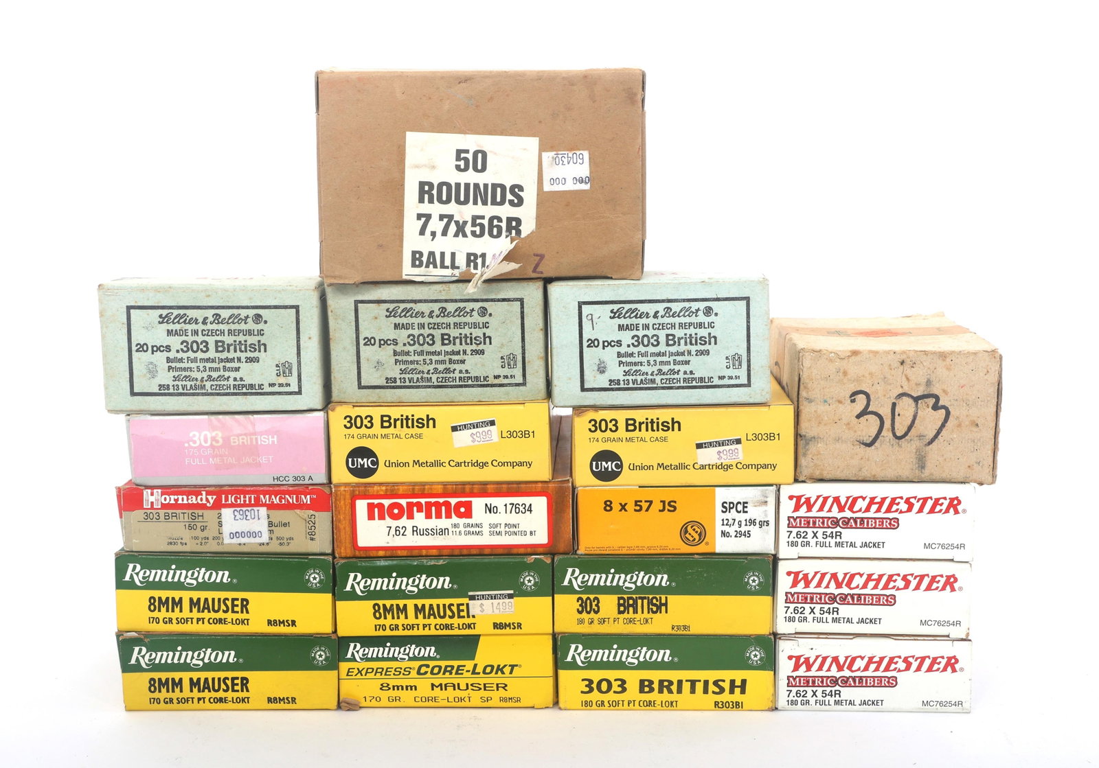 RIFLE CALIBER AMMUNITION - 27 POUNDS (1 of 3)