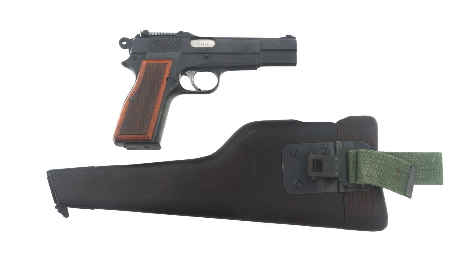 CHINESE CONTRACT INGLIS HI POWER MK I* 9mm PISTOL (1 of 16)