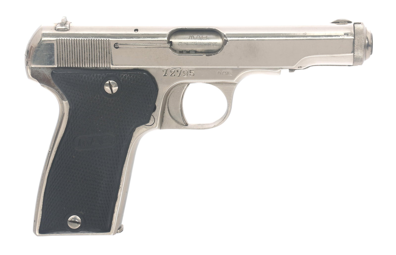 FRENCH MAB MODEL D 7.65x17mm CALIBER PISTOL (1 of 13)