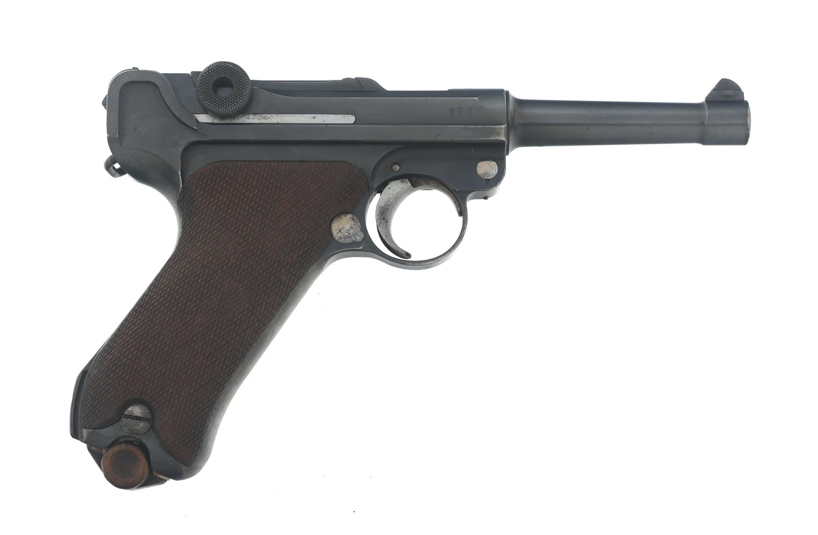 WWI GERMAN DWM MODEL P08 9x19mm LUGER PISTOL (1 of 15)