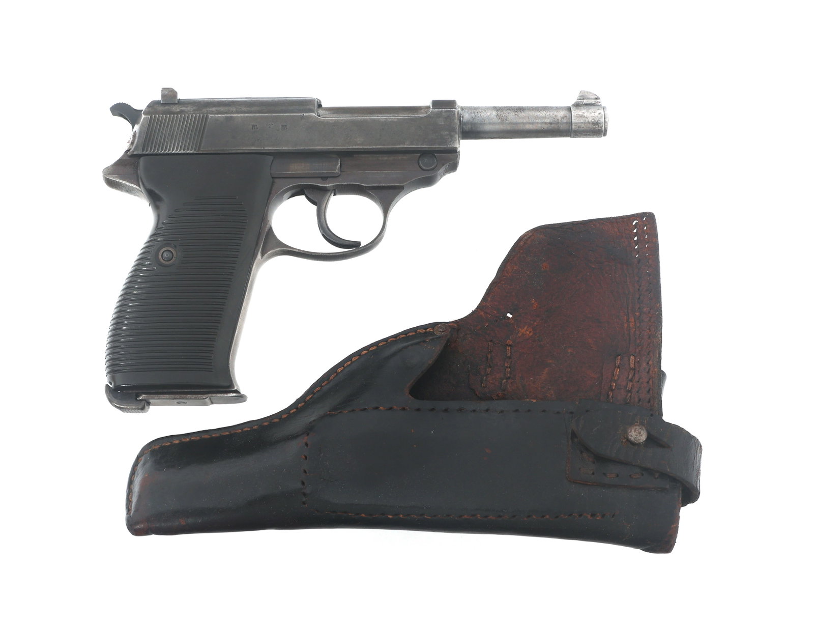 WWII GERMAN ac CODE WALTHER MODEL P38 9mm PISTOL (1 of 17)