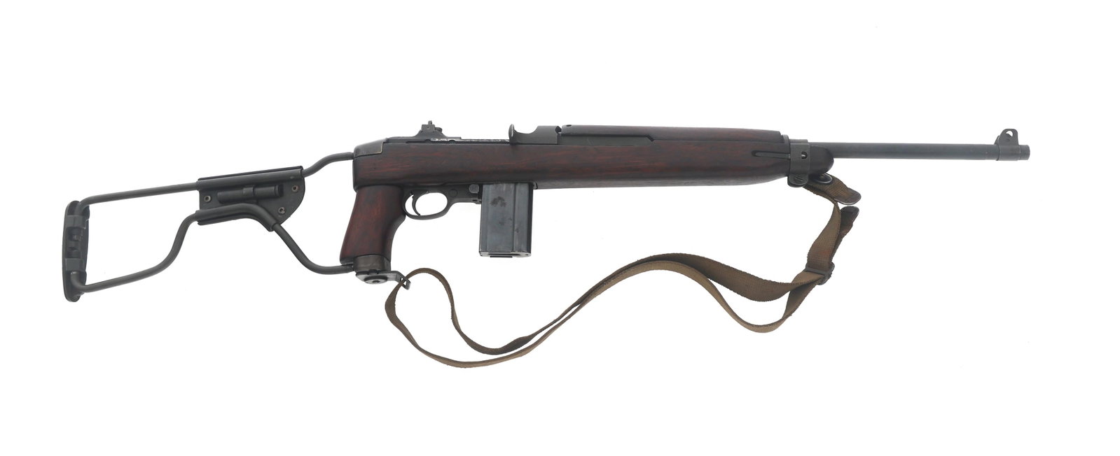 WWII US INLAND M1A1 .30 CAL PARATROOPER CARBINE (1 of 14)