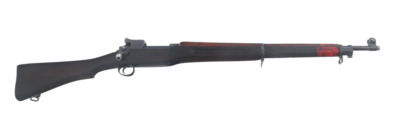 CANADIAN WINCHESTER MODEL 1917 .30-06 CAL RIFLE: CANADIAN WINCHESTER MODEL 1917 .30-06 CAL RIFLE US Lend Lease Canadian Winchester Model 1917 .30-06 caliber bolt action rifle. CDI import stamped. Barrel stamped W with flaming bomb and dated 10-19. R