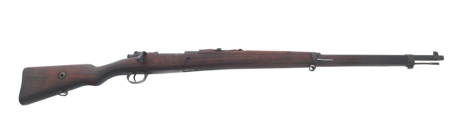 1948 TURKISH ANKARA MODEL 1938 7.92x57mm RIFLE: 1948 TURKISH ANKARA MODEL 1938 7.92x57mm RIFLE 1948 Turkish Ankara Model 1938 7.92x57mm caliber bolt action Mauser rifle. NA Co. import mark. Receiver stamped TC - ASFA - ANKARA - 1948. Serial numbers