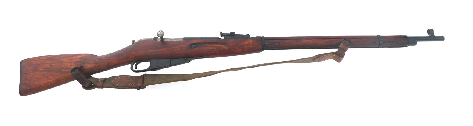 1932 RUSSIAN TULA MODEL 91/30 7.62x54mm RIFLE: 1932 RUSSIAN TULA MODEL 91/30 7.62x54mm RIFLE 1932 Russian Tula Model 91/30 7.62x54mmR caliber bolt action Mosin Nagant rifle. CAI import stamped near muzzle. Serial numbers match on receiver, barrel,