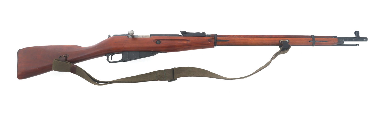 1939 RUSSIAN IZHEVSK MODEL 91/30 7.62x54mm RIFLE: 1939 RUSSIAN IZHEVSK MODEL 91/30 7.62x54mm RIFLE 1932 Russian Tula Model 91/30 7.62x54mmR caliber bolt action Mosin Nagant rifle. CAI import stamped on left side of receiver. Serial numbers match on b